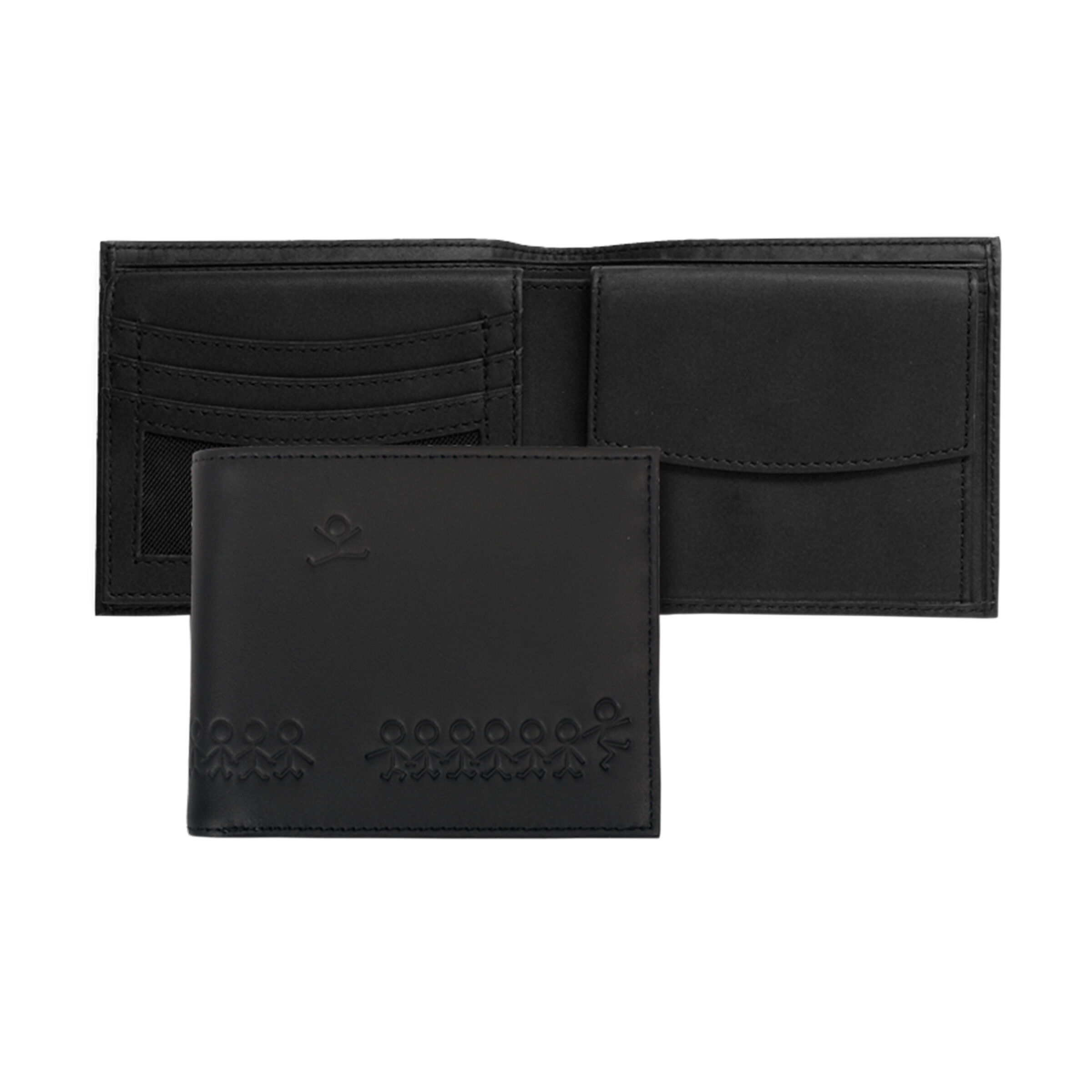 oxmox Leather RFID Querscheinbörse Jumping Jack