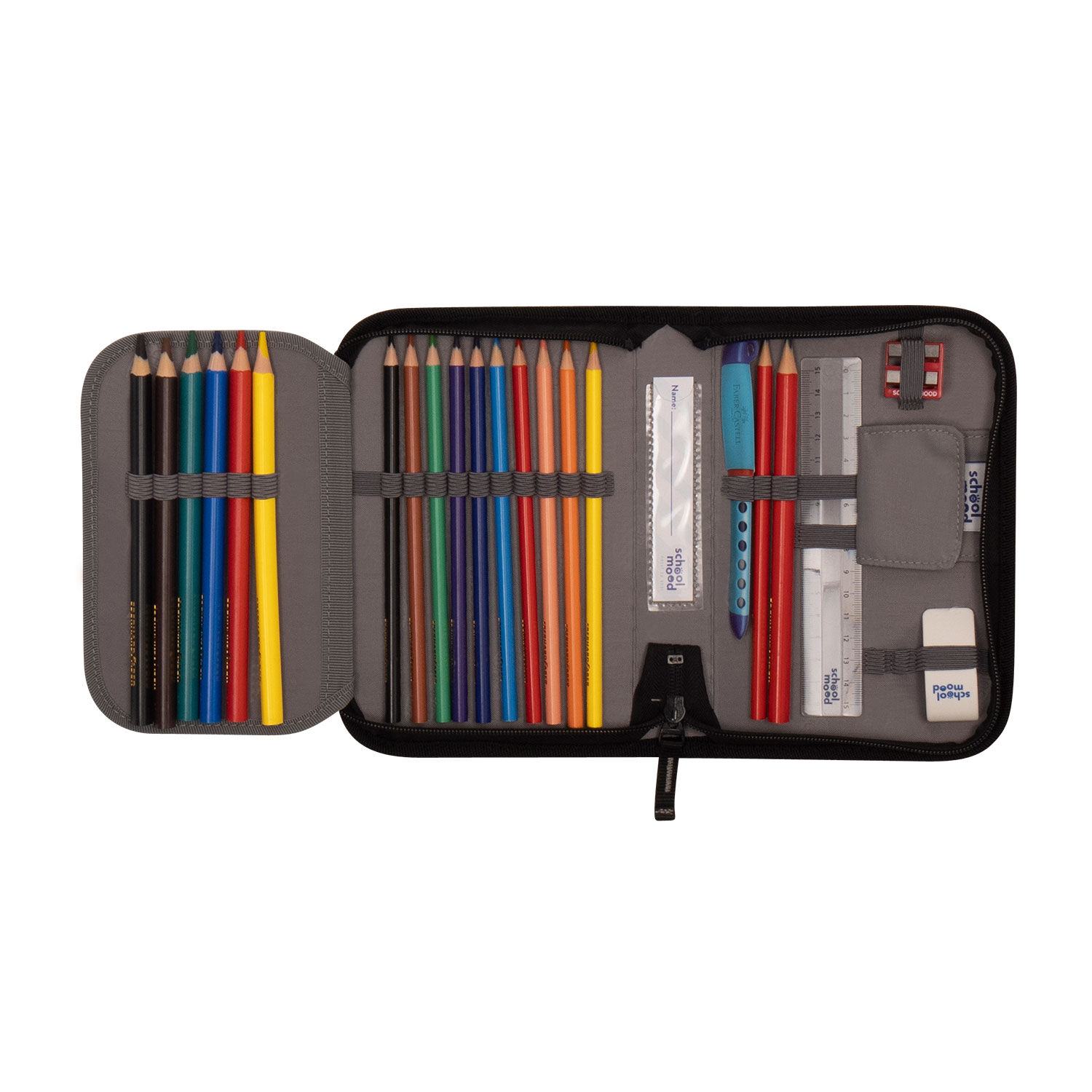 School-Mood Timeless Pro 7-tlg. Schulranzenset Elias (Rennwagen)