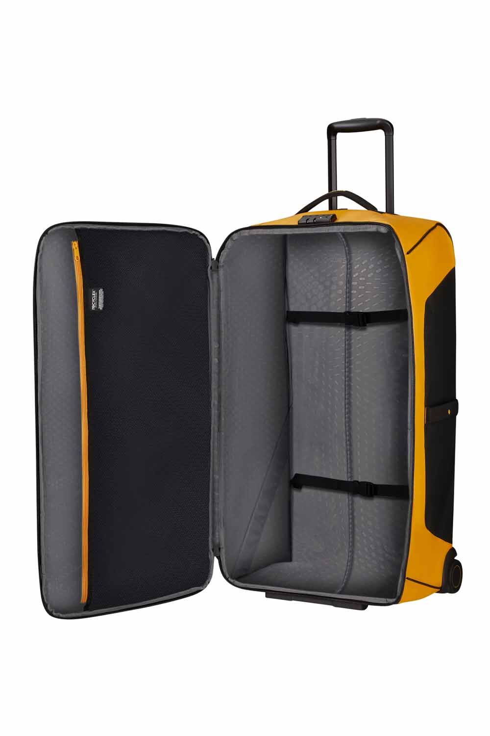 Samsonite Ecodiver Reisetasche mit Rollen 79 cm + GRATIS HOTELGUTSCHEIN Gelb