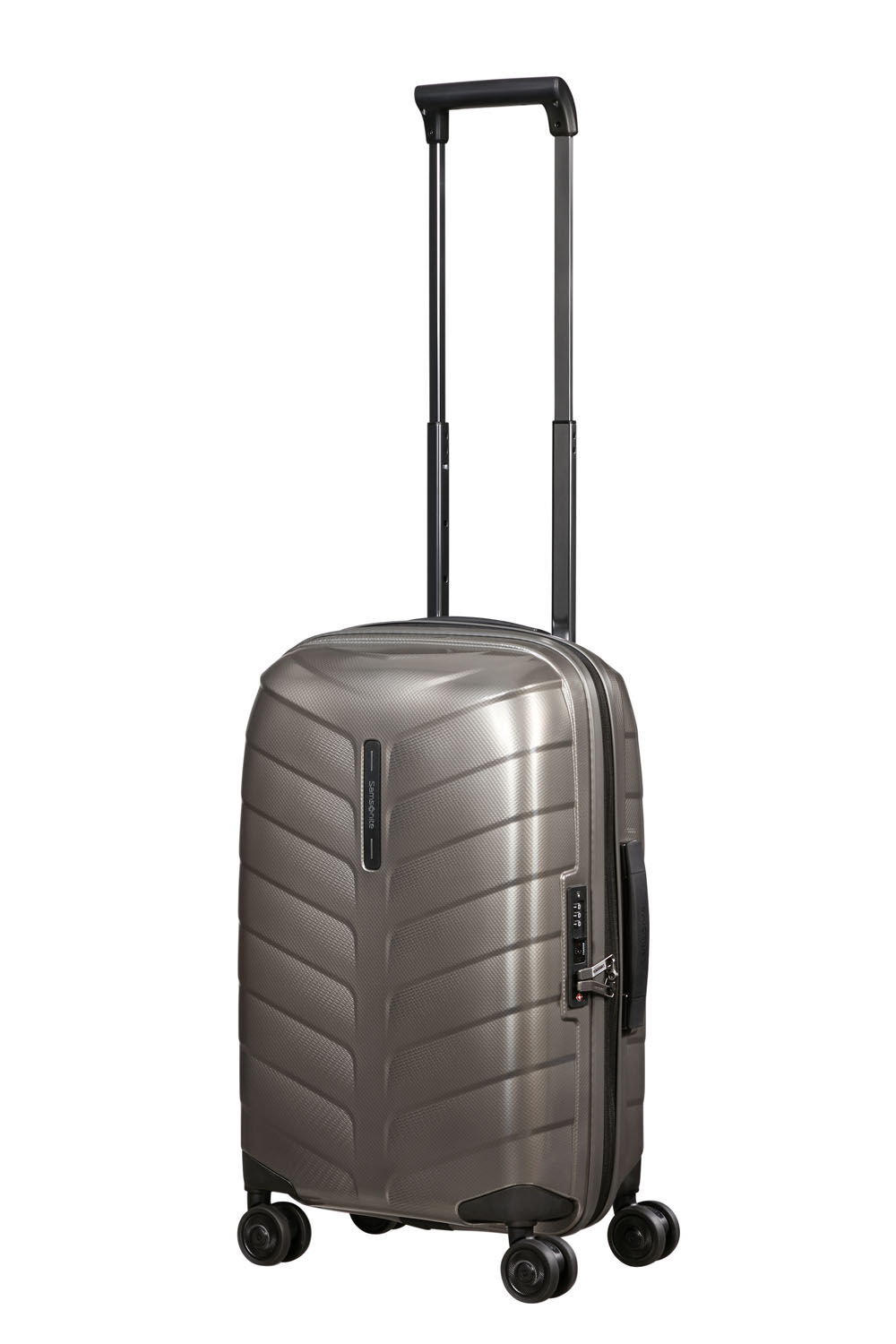 Samsonite Attrix Trolley mit 4 Rollen erweiterbar 55cm (23/26cm) Dune