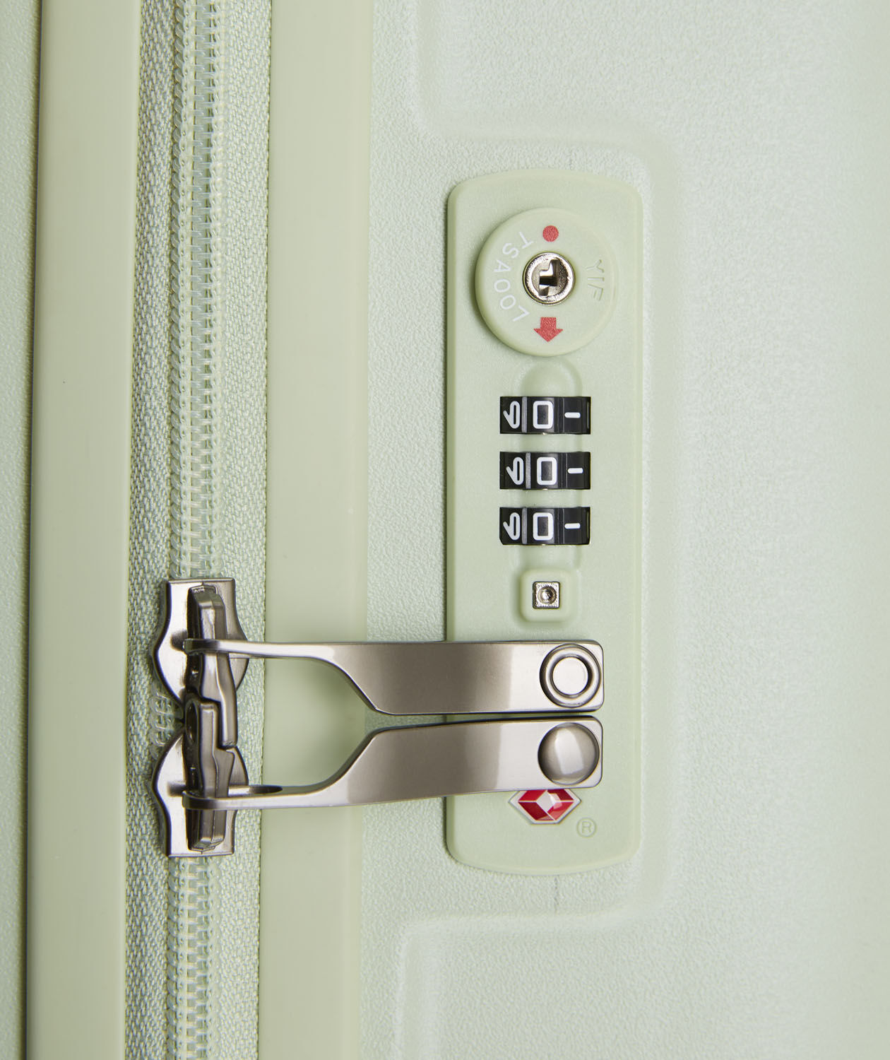 ECHOLAC Panda Koffer L 4-Rollen Ivory White