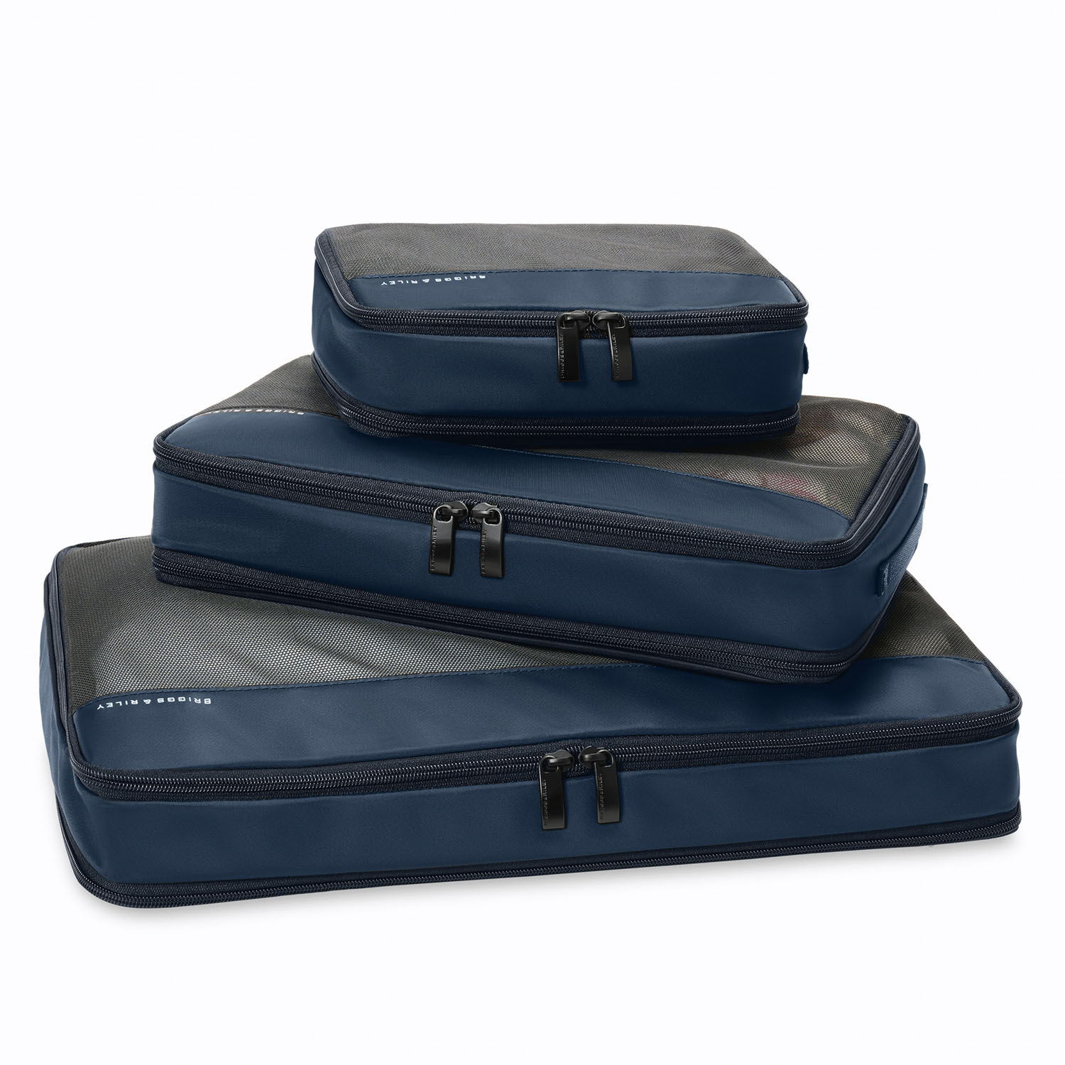 Briggs & Riley Travel Essentials Check In Packing Cube 3-teilige Set Navy