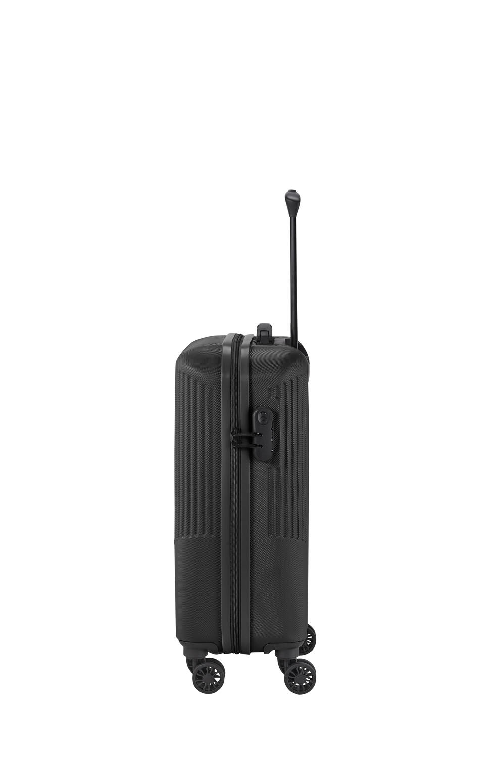 Travelite BALI Trolley S 4-Rollen Schwarz