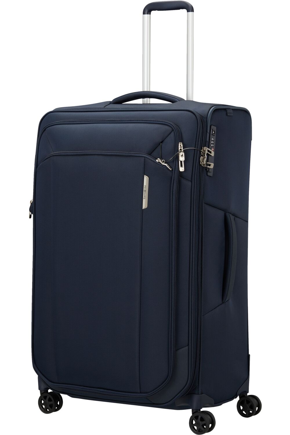 Samsonite Respark Trolley mit 4 Rollen erweiterbar 79cm + GRATIS HOTELGUTSCHEIN Midnight Blue