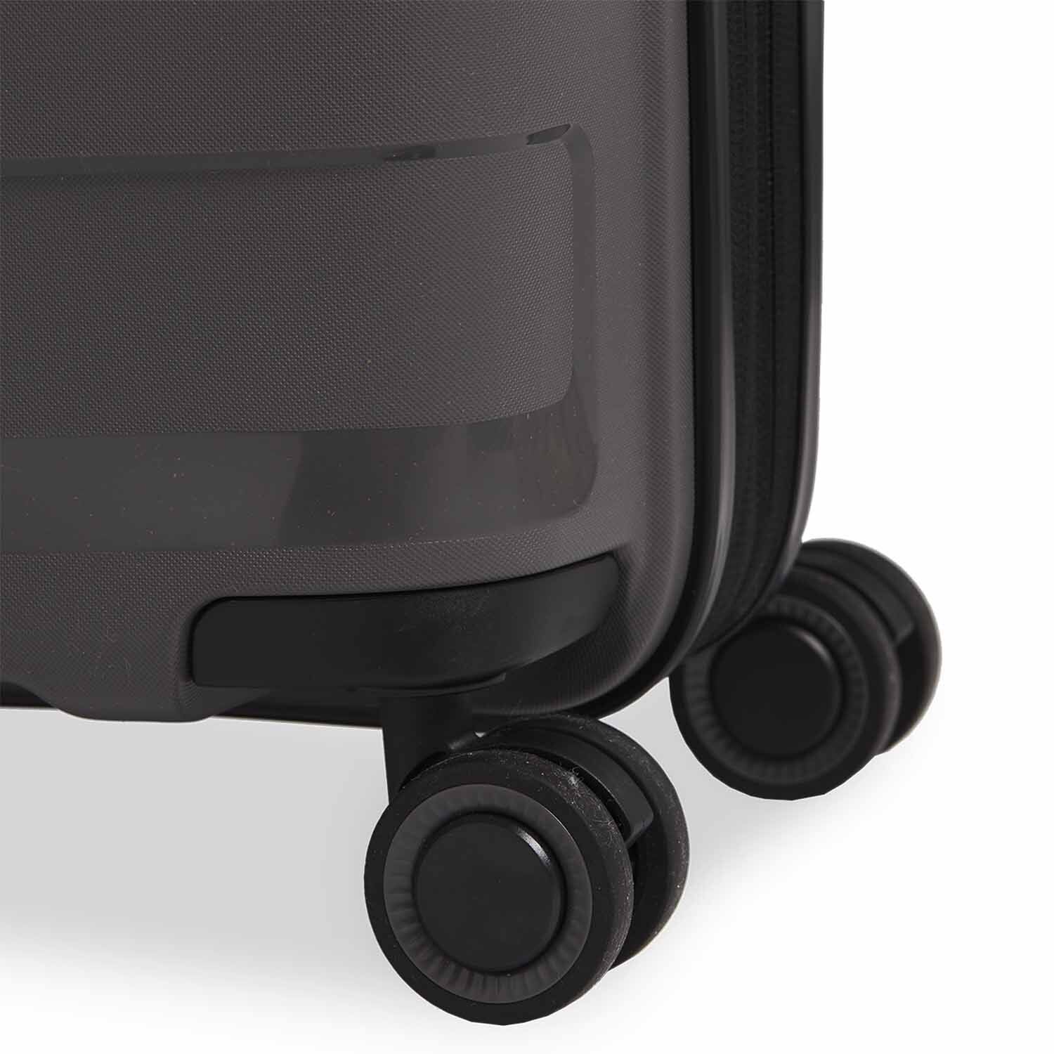 Stratic Straw + Hartschalen-Koffer S, erweiterbar dark grey