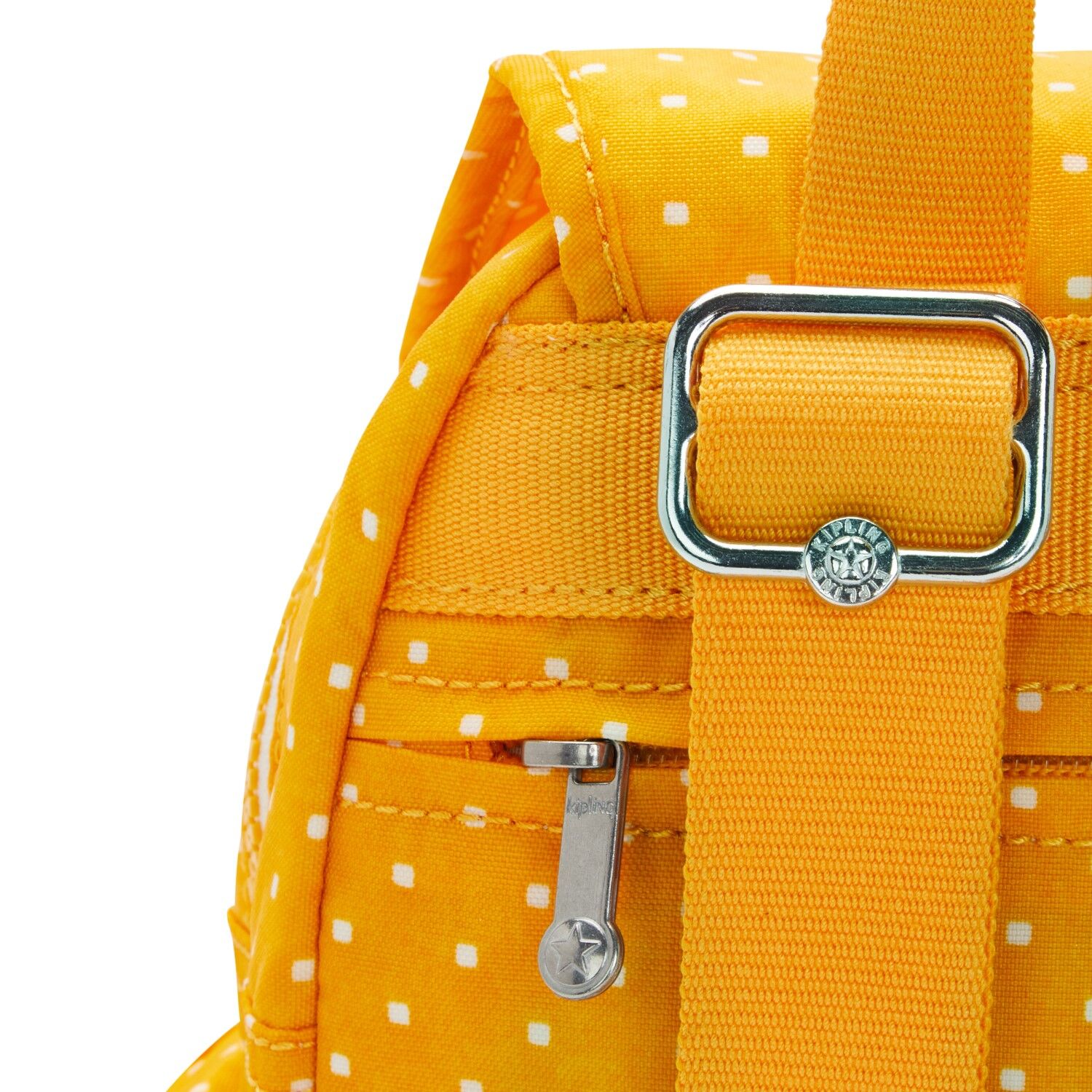 Kipling CITY PACK MINI kleiner Rucksack Soft Dot Yellow