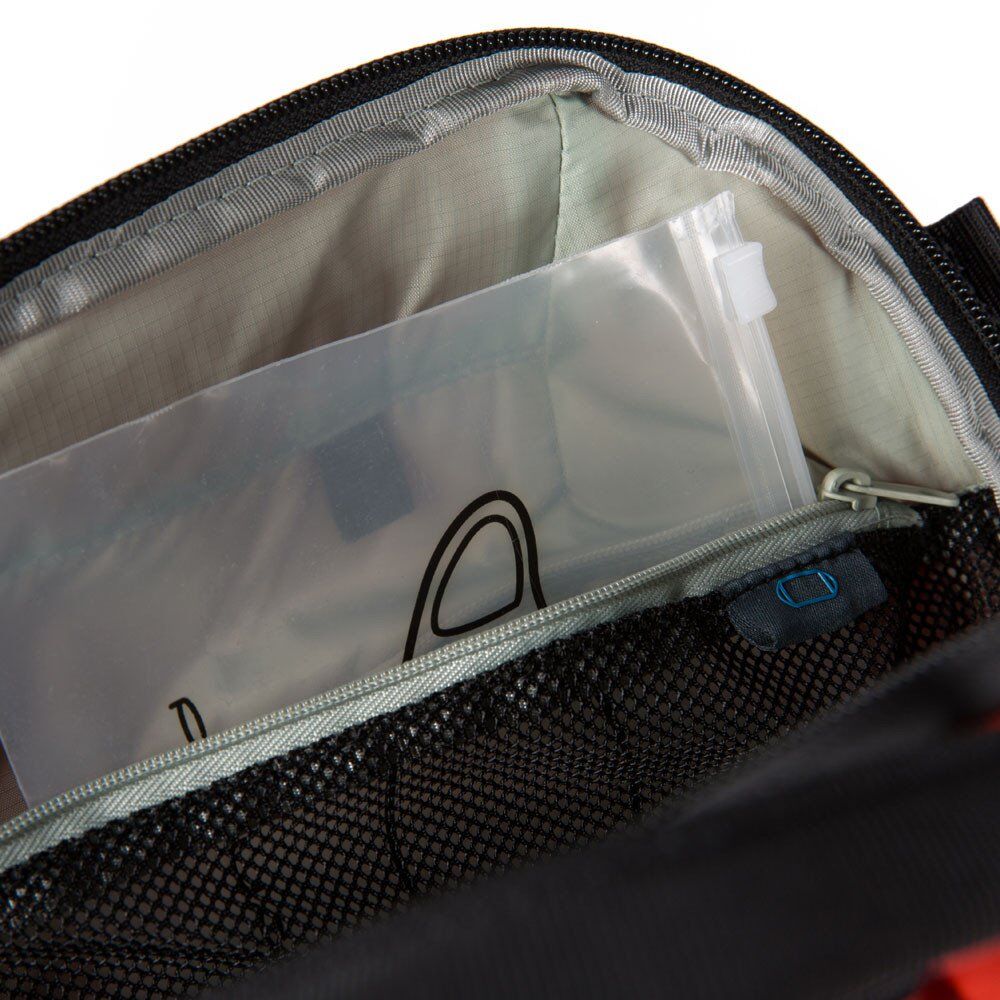 Piquadro PQ-Modular Laptoprucksack 13,3" aus rezykliertem antiviralen Stoff Rot