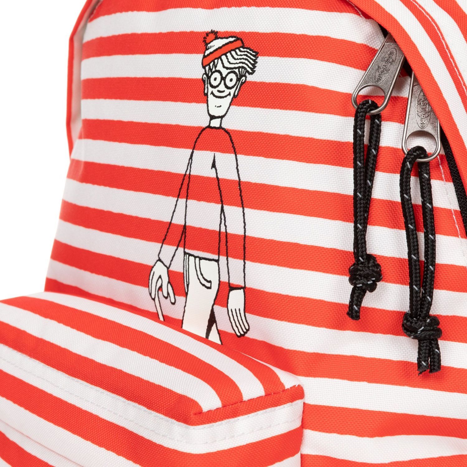 Eastpak Orbit XS Large Mini Rucksack Where's Wally Silk Stripe