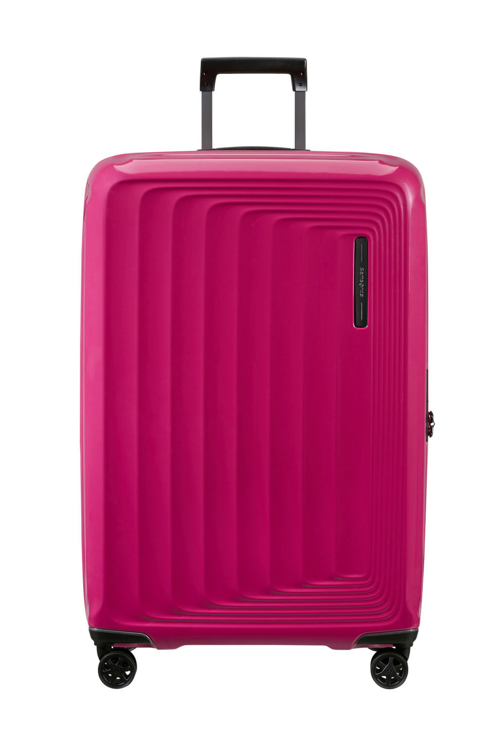 Samsonite Nuon Season Trolley mit 4 Rollen erweiterbar 75cm Metallic Ruby