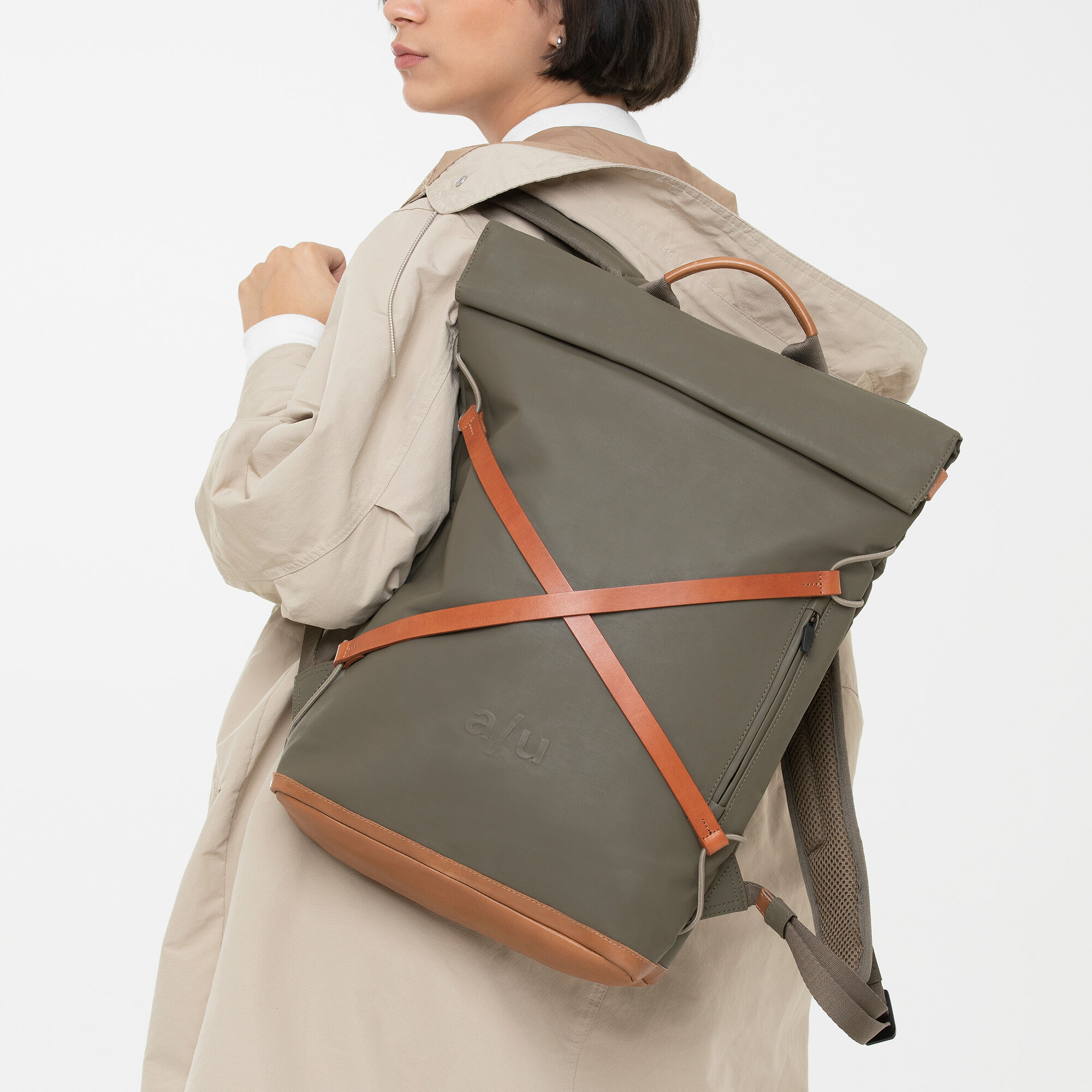 aunts & uncles Japan Osaka Rolltop Rucksack mit 15" Notebookfach fallen rock
