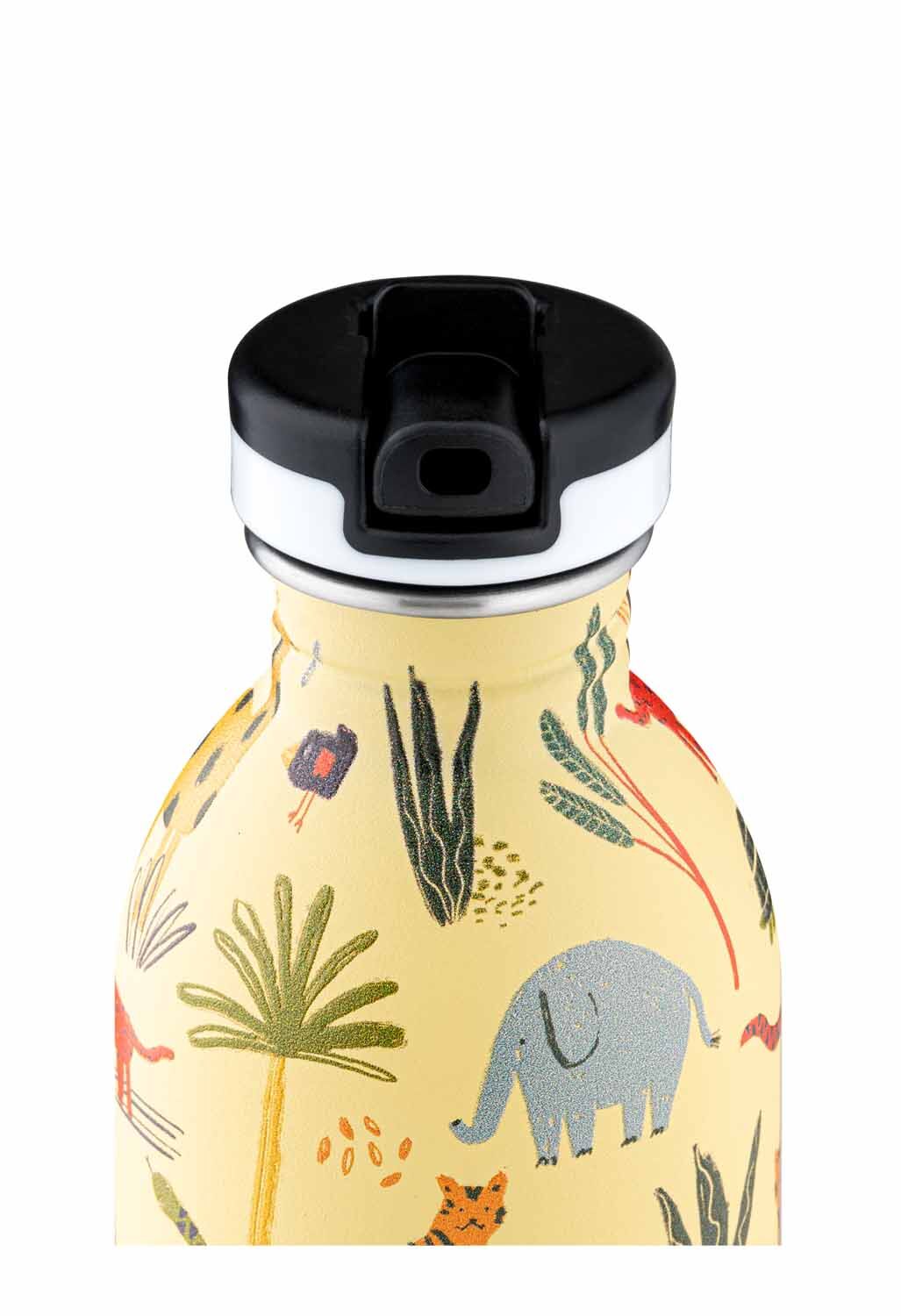 24Bottles® Urban Bottle Kids 250ml - Sport Lid Jungle Friends