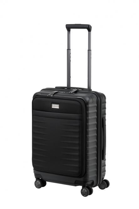 LTAA TITAN LITRON 4-Rollen Trolley S mit Vortasche Schwarz