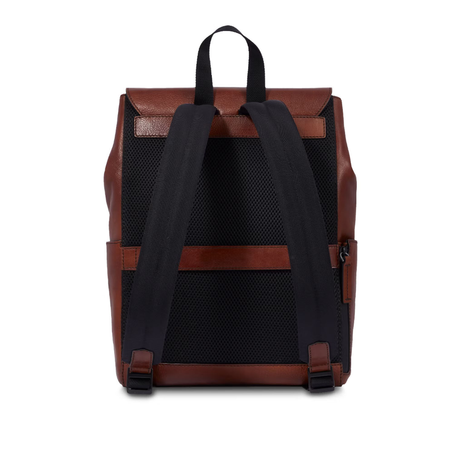 The Bridge Damiano Leder-Rucksack mit Klappe 063423EX Braun/Ruthenium Dunkel