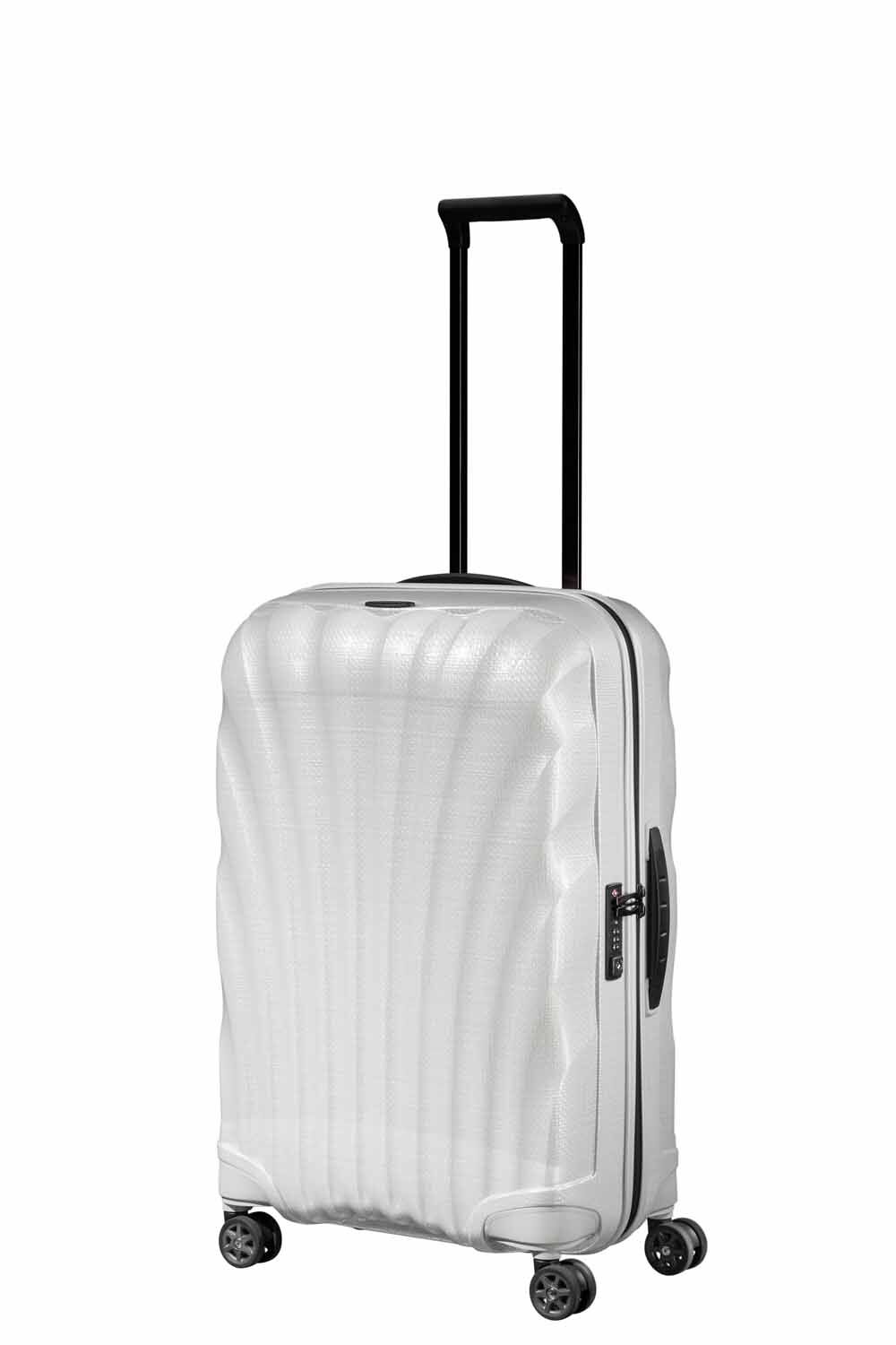 Samsonite C-Lite Trolley mit 4 Rollen 69cm + GRATIS HOTELGUTSCHEIN Off White Samsonite C-Lite Trolley mit 4 Rollen 69cm + GRATIS HOTELGUTSCHEIN Off White