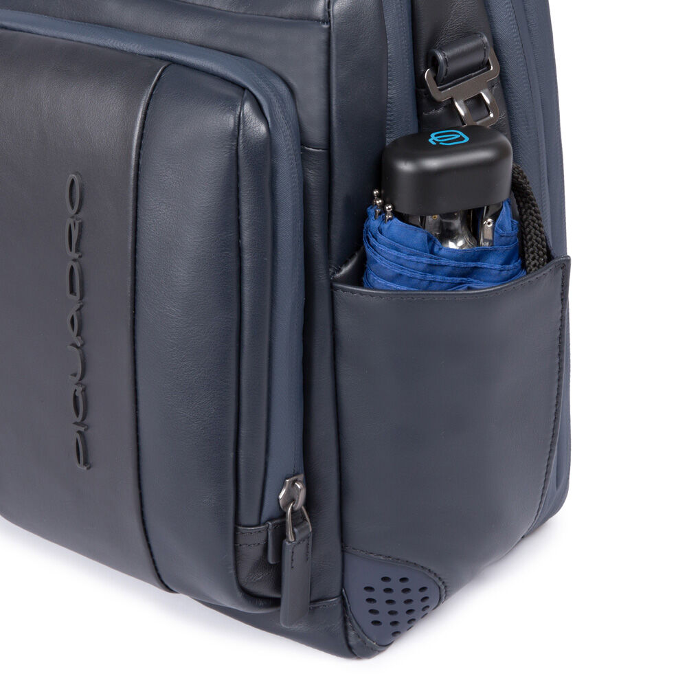 Piquadro Urban Kurzgrifflaptoptasche mit iPad-Fach und zwei Fächern schwarz