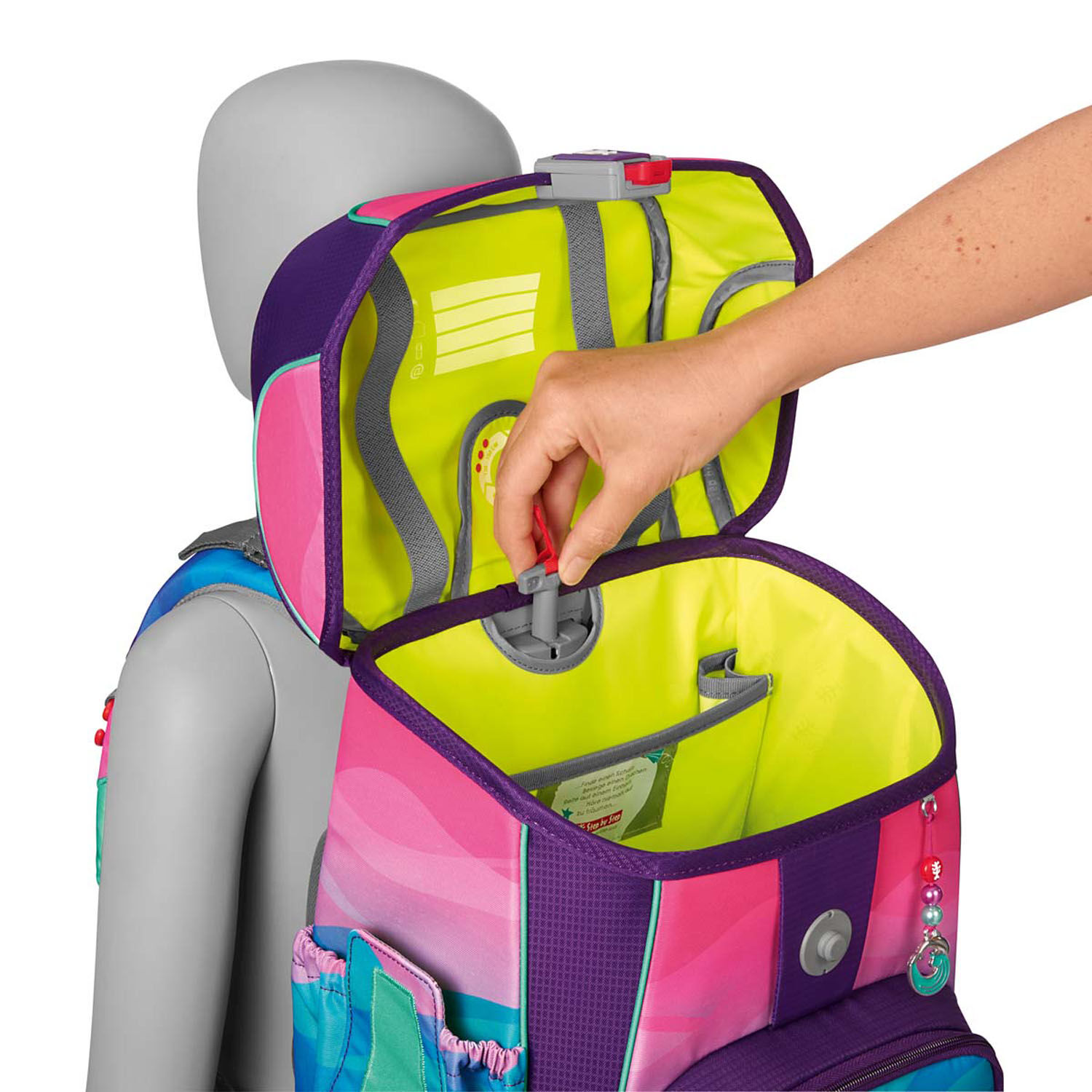 Step by Step CLOUD OCEAN Schulranzen-Set, 5-teilig Dolphin Lana