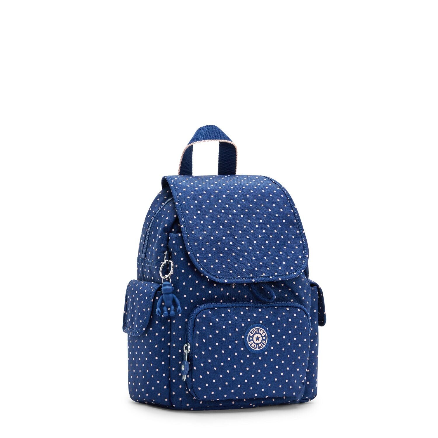 Kipling CITY PACK MINI kleiner Rucksack Soft Dot Blue