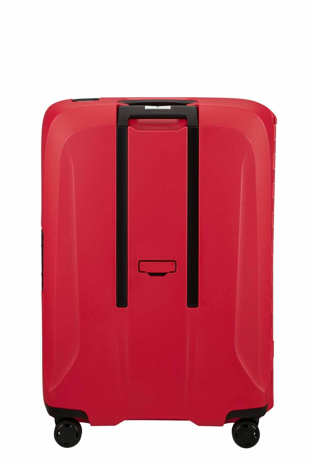 Samsonite Essens Trolley mit 4 Rollen 75cm + GRATIS HOTELGUTSCHEIN Hibiscus Red