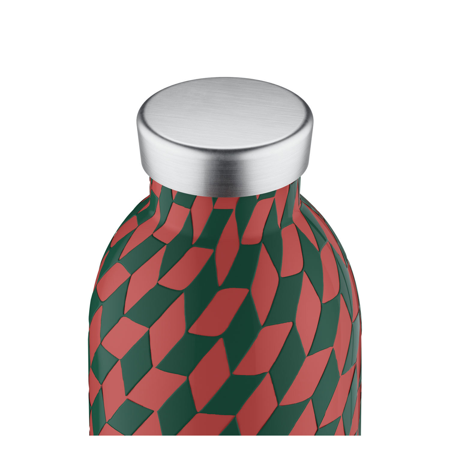 24Bottles® Clima Bottle Groovy 500ml Red