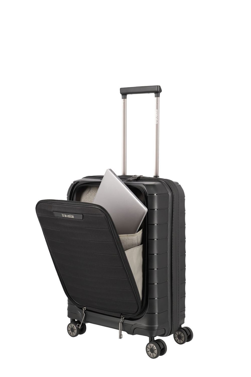 Travelite Mooby Trolley S mit Vortasche, 4-Rollen