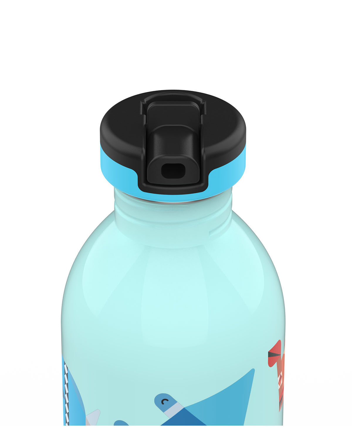 24Bottles® Urban Bottle Kids  500 ml mit Sport Lid Sea Friends