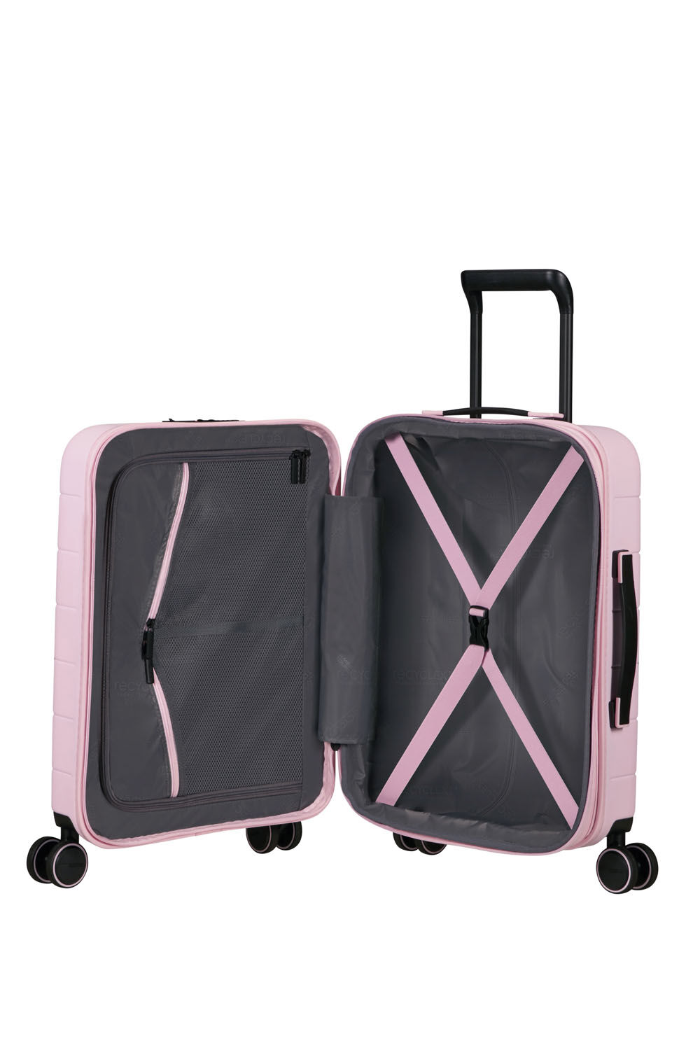 American Tourister Novastream Trolley 55cm mit 4 Rollen, erweiterbar Soft Pink