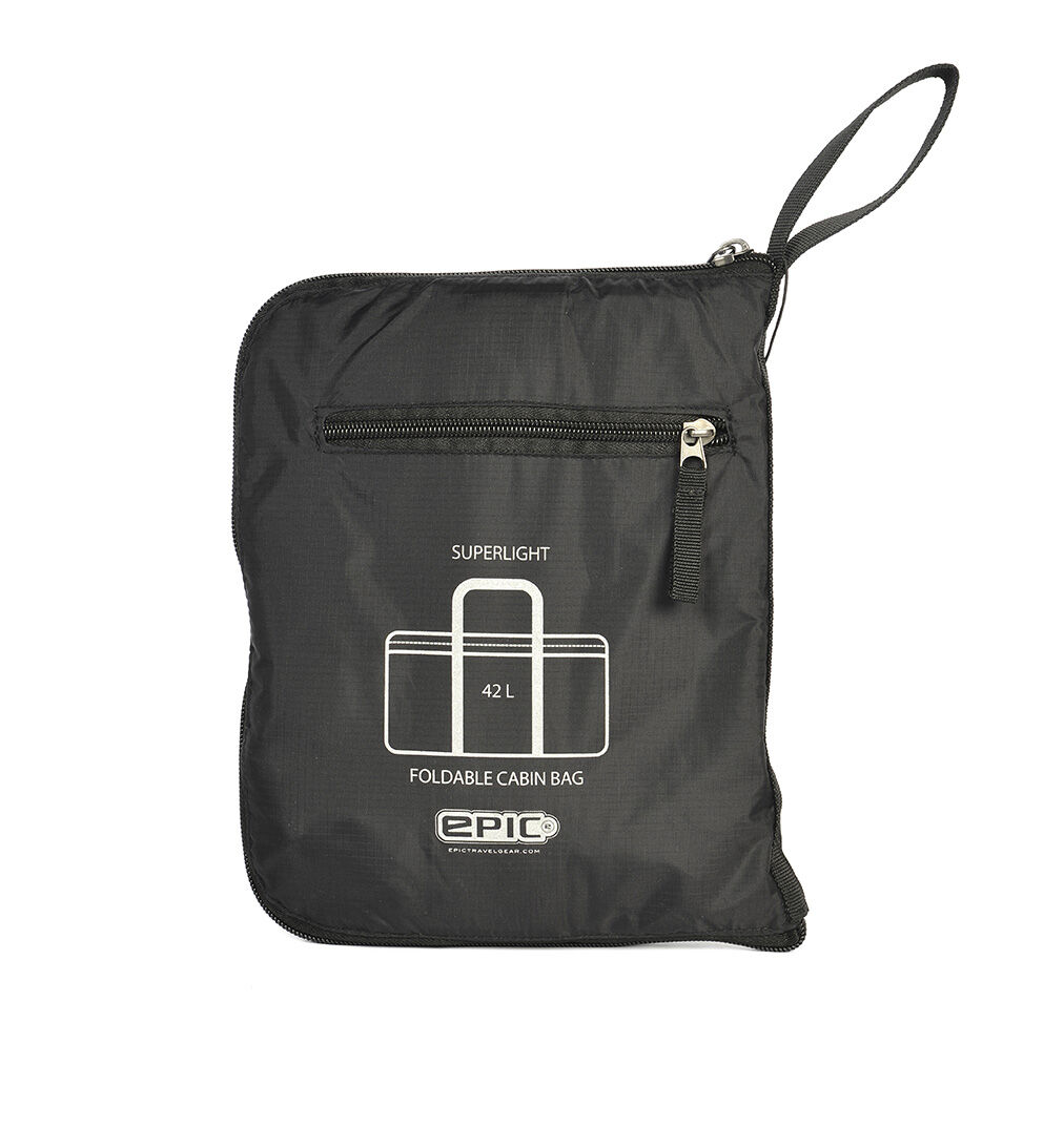 epic Essentials Foldable Superlight Cabin Bag Schwarz