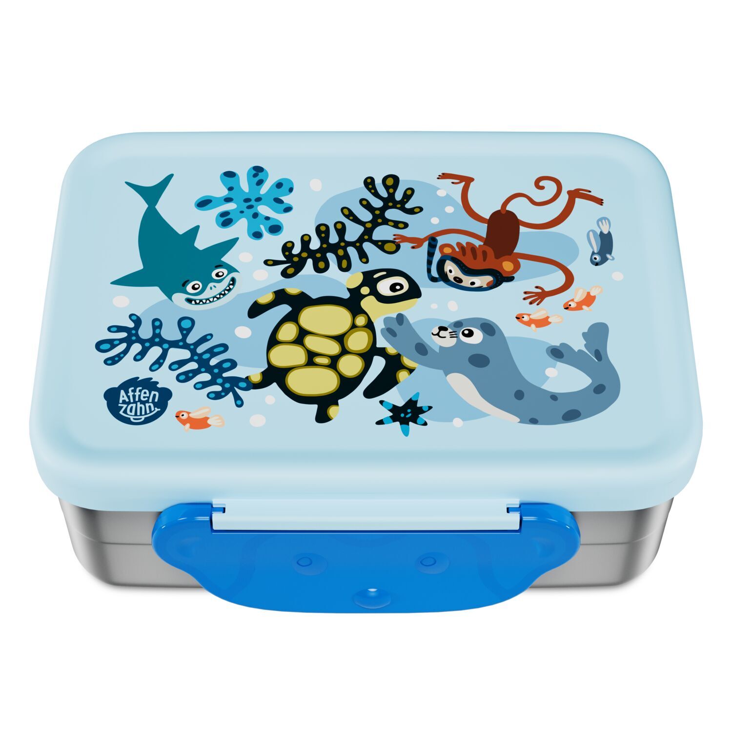 Affenzahn Edelstahl Brotdose, Unendliche Unterwasserwelt