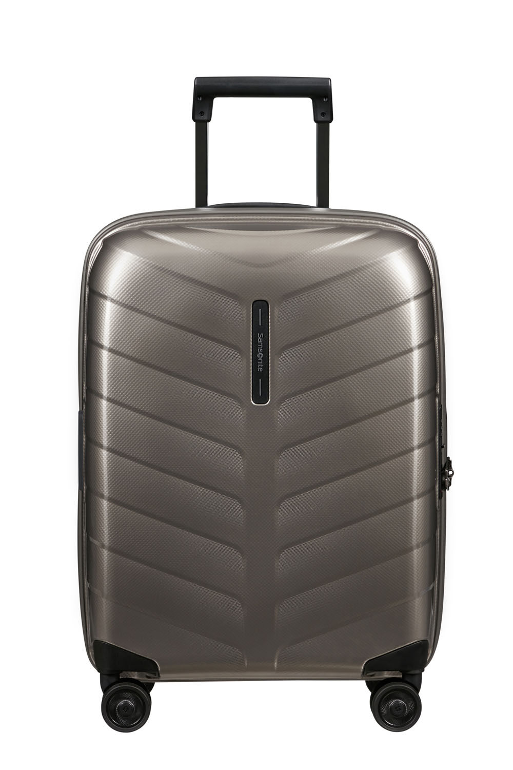 Samsonite Attrix Trolley mit 4 Rollen erweiterbar 55cm (20/23cm) Dune
