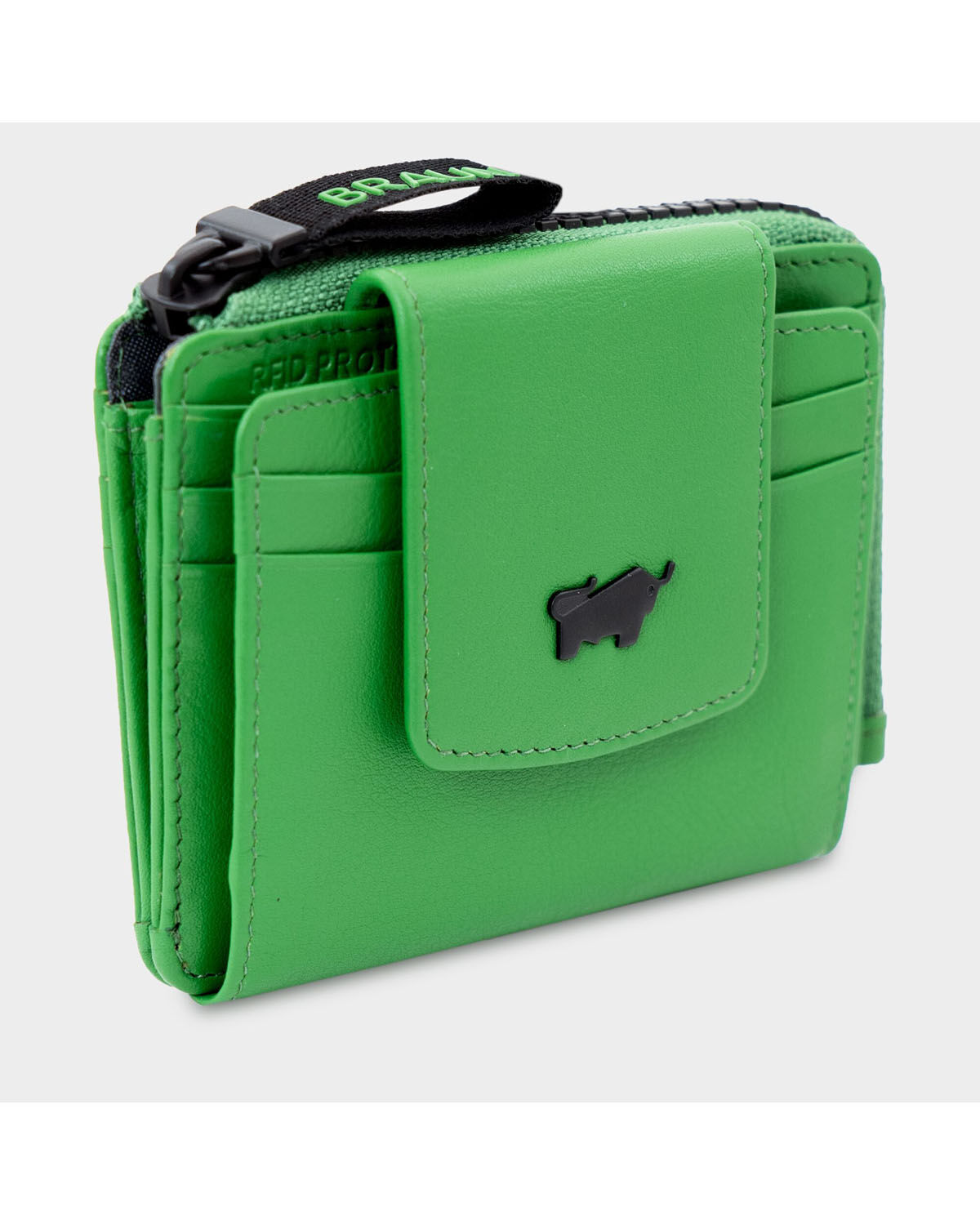Braun Büffel Capri RFID Kartenbörse 8CS grün