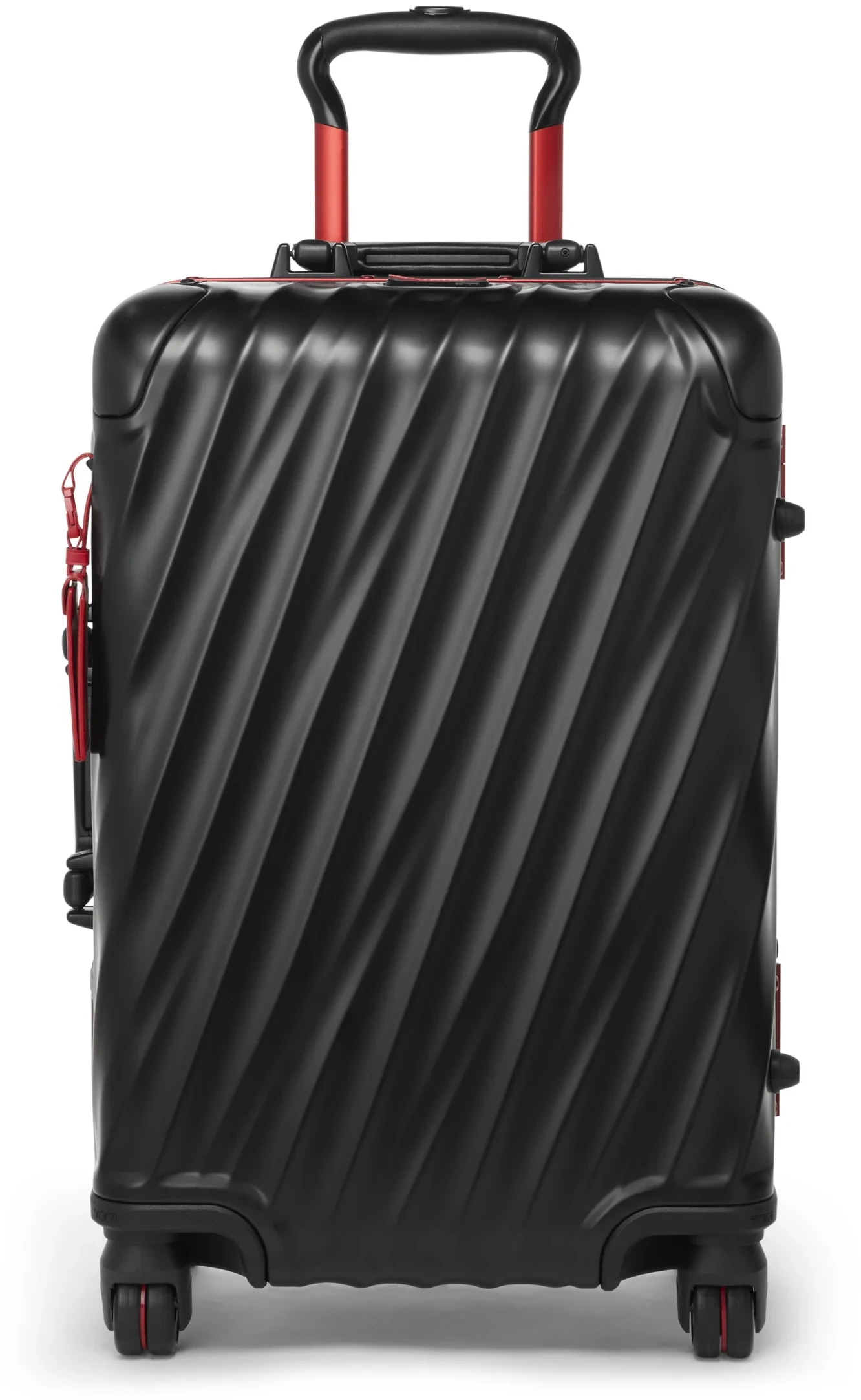 Tumi 19 Degree Aluminium International Handgepäckkoffer 56cm Black/Red