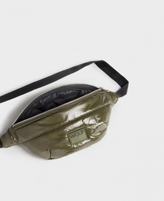 Wouf Quilted Collection Waist Bag Glossy Cypress Wouf Quilted Collection Waist Bag Glossy Cypress