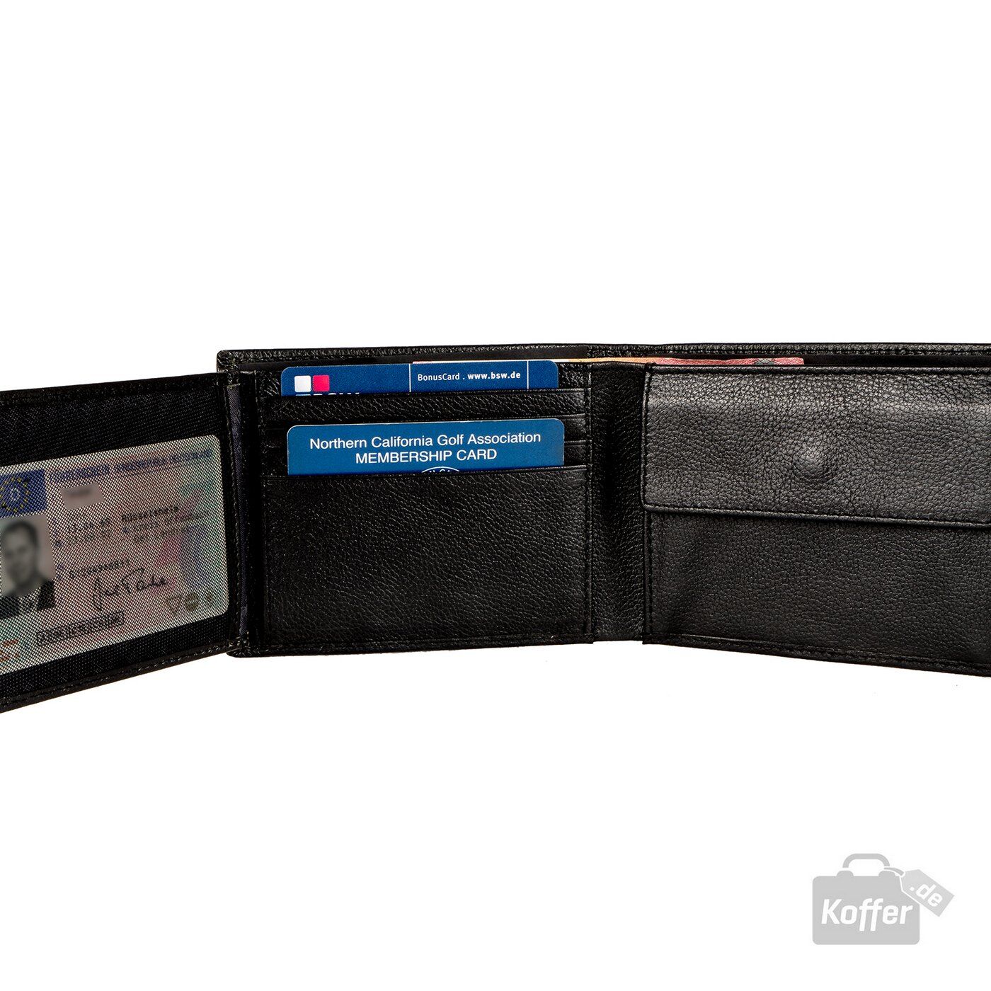 Braun Büffel Mountain RFID Trifold Geldbörse 8CS schwarz Braun Büffel Mountain RFID Trifold Geldbörse 8CS schwarz