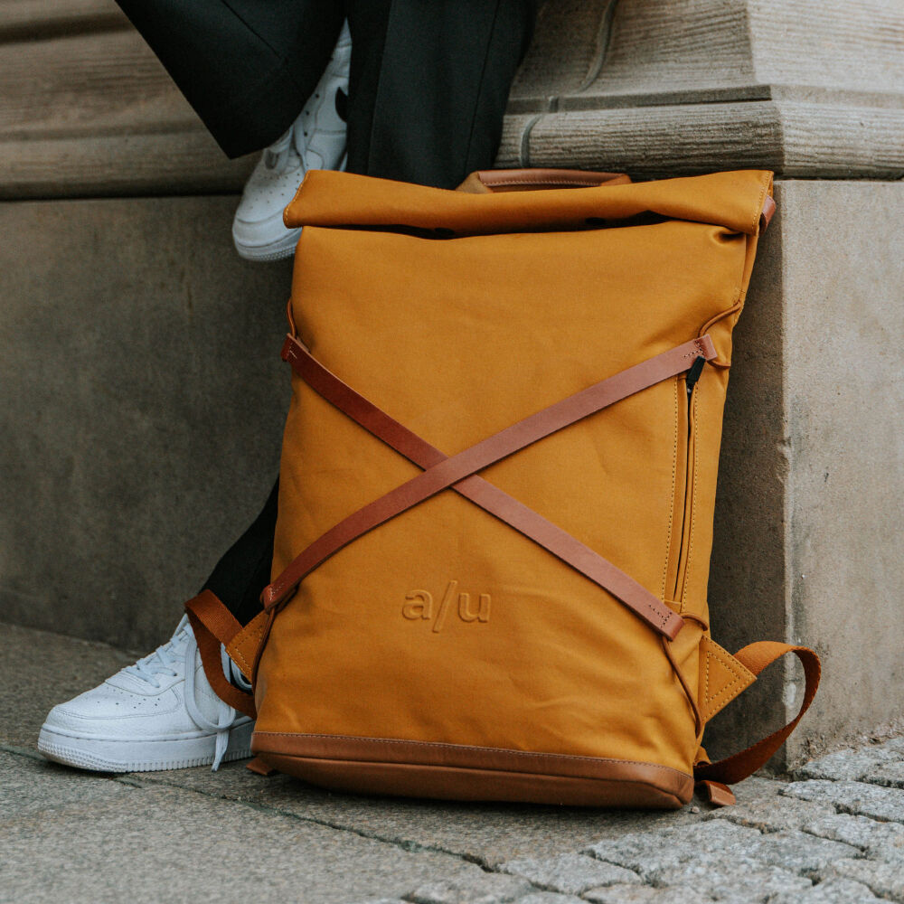 aunts & uncles Japan Osaka Rolltop Rucksack mit 15" Notebookfach