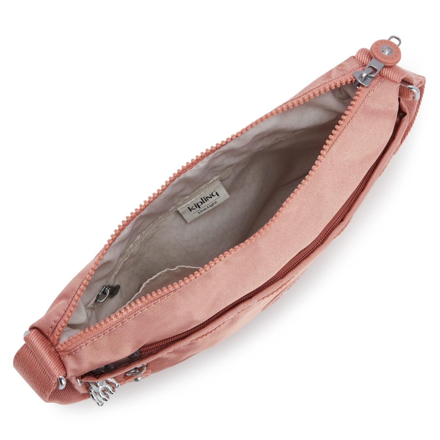 Kipling Arto Schultertasche Quertasche Dynamic Twill Warm Rose