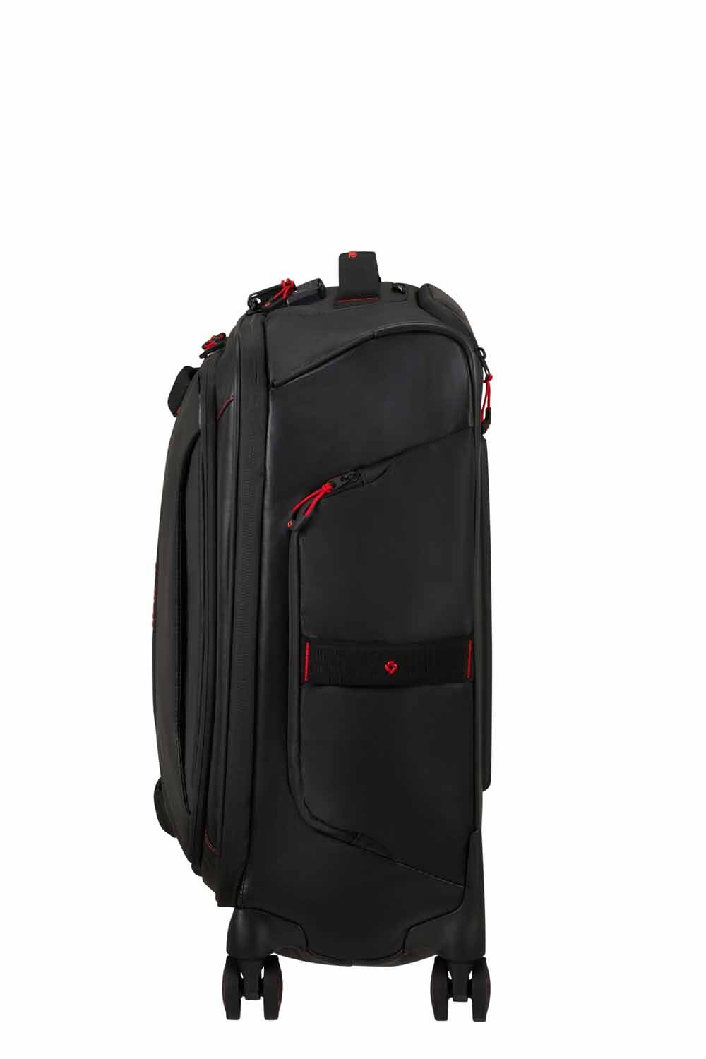 Samsonite Ecodiver Trolley mit 4 Rollen 55cm + GRATIS HOTELGUTSCHEIN Schwarz