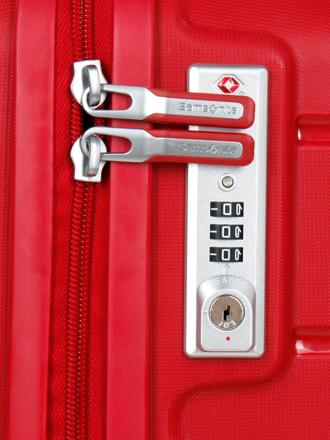 Samsonite Flux Spinner 68cm erweiterbar Red