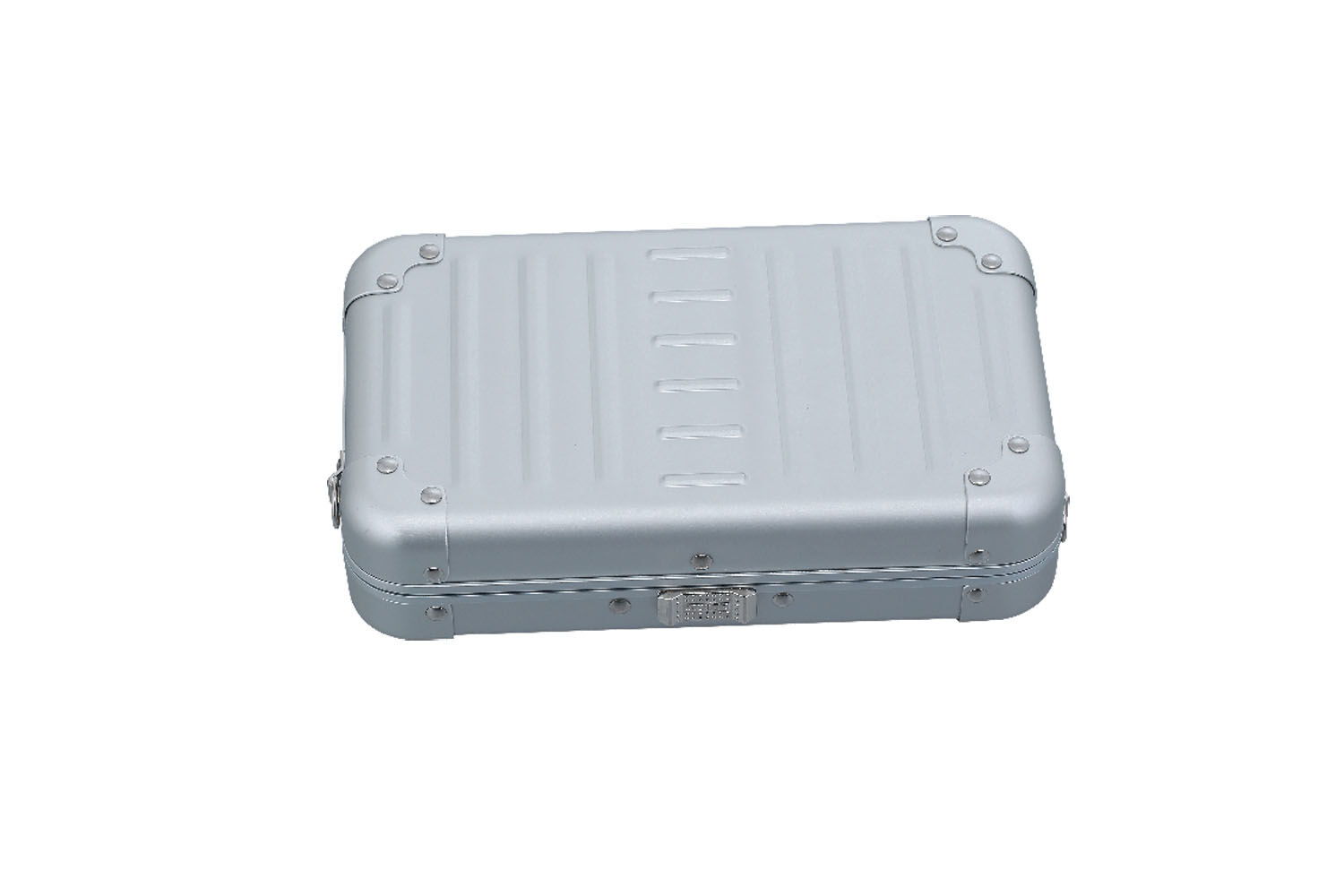 Aleon Lifestyle Vanity Case 7,5", Querformat Silber