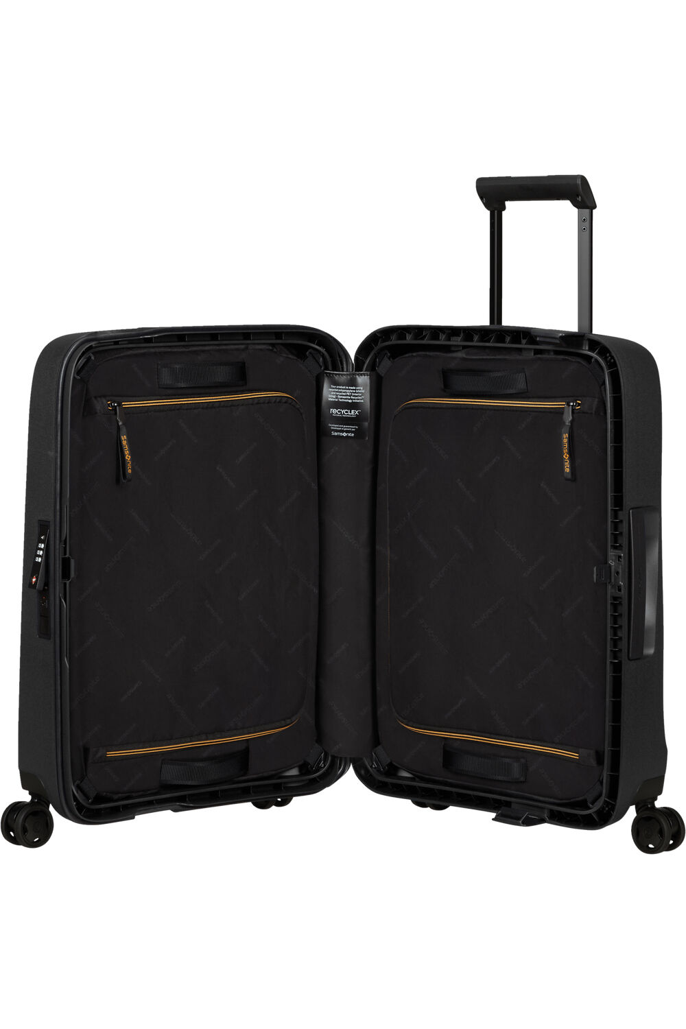 Samsonite Essens Trolley mit 4 Rollen 55cm + GRATIS HOTELGUTSCHEIN Graphite