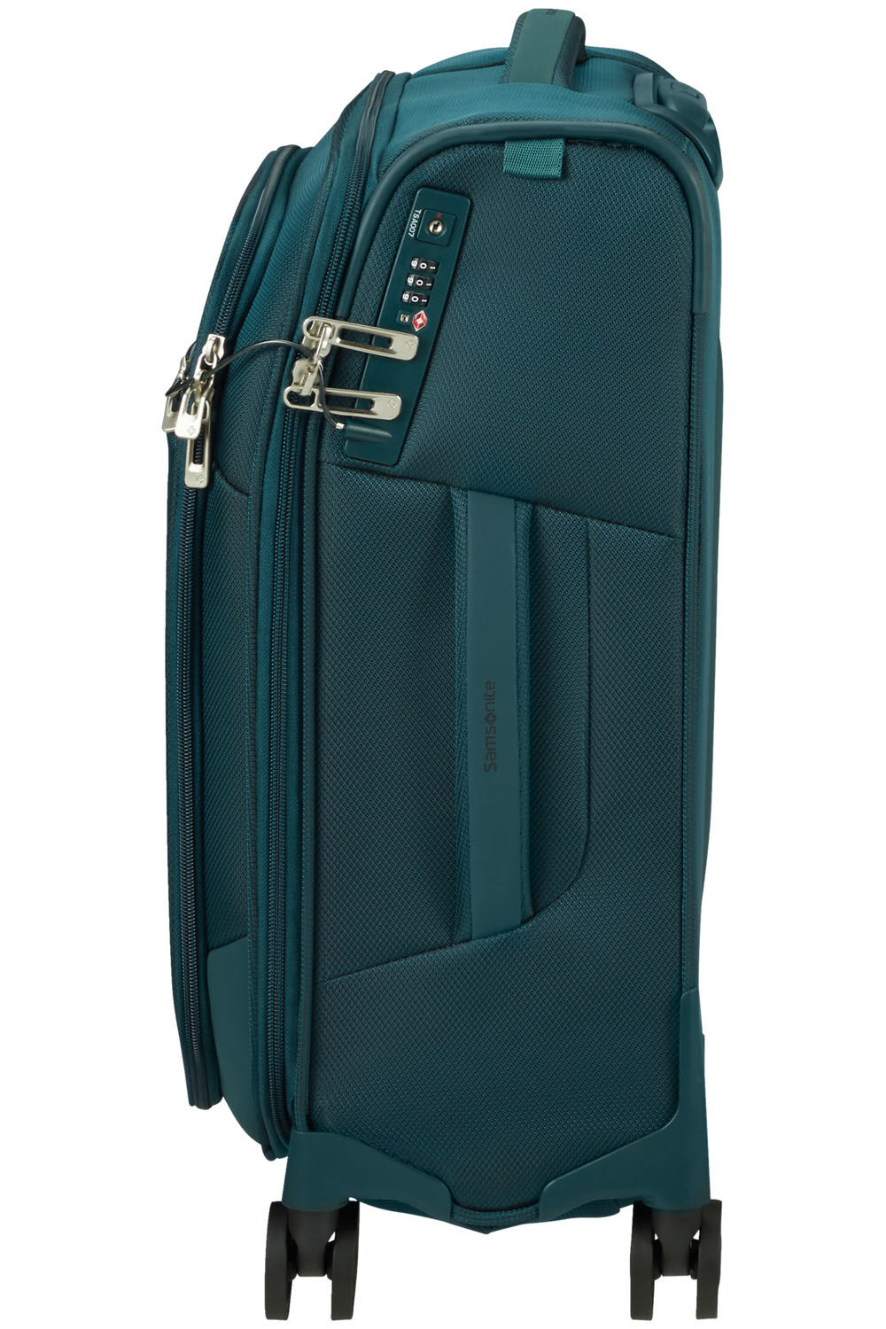 Samsonite Respark Trolley mit 4 Rollen 55cm Strict + GRATIS HOTELGUTSCHEIN Petrol Blue