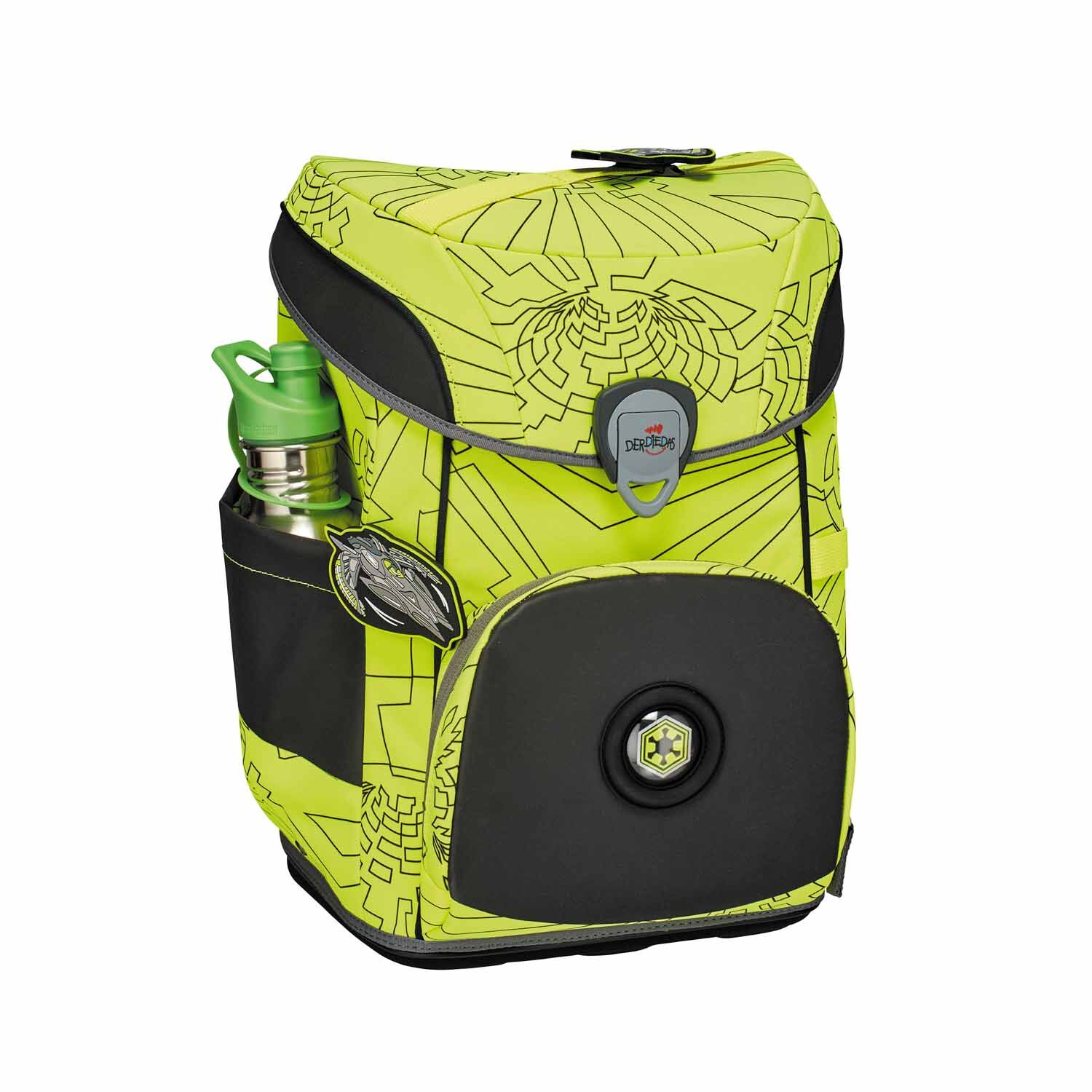 DerDieDas ErgoFlex EASY "Superflash" Schulrucksack-Set 5-teilig mit Sportbeutel Neon Fighter DerDieDas ErgoFlex EASY "Superflash" Schulrucksack-Set 5-teilig mit Sportbeutel Neon Fighter