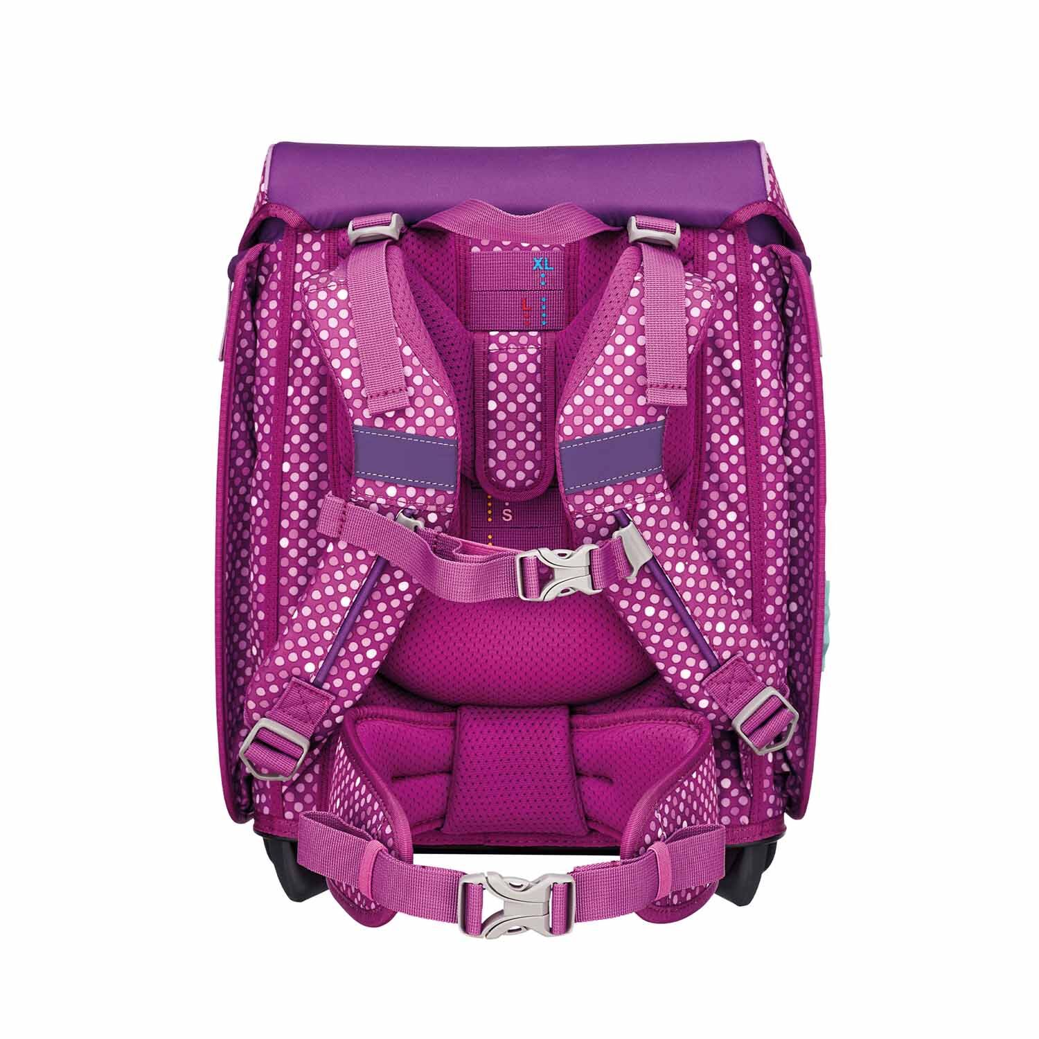 DerDieDas ErgoFlex MAX Schulrucksack-Set 5-teilig mit Sportbeutel Purple Dots DerDieDas ErgoFlex MAX Schulrucksack-Set 5-teilig mit Sportbeutel Purple Dots