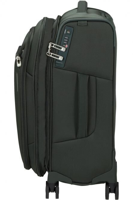 Samsonite Respark Trolley mit 4 Rollen erweiterbar 55cm + GRATIS HOTELGUTSCHEIN Forest Green