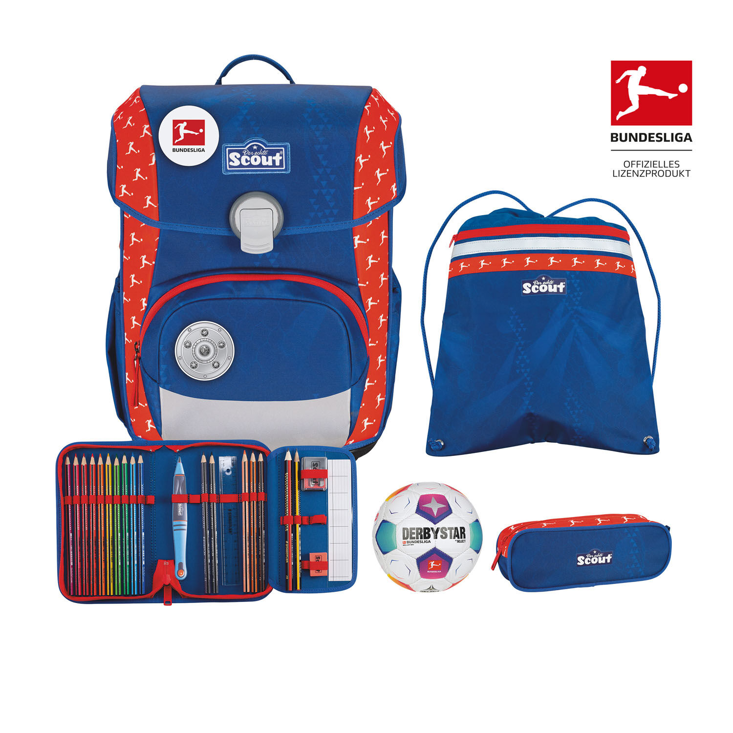 Scout Neo Bundesliga Schulranzen-Set 4-teilig 1. Liga Scout Neo Bundesliga Schulranzen-Set 4-teilig 1. Liga