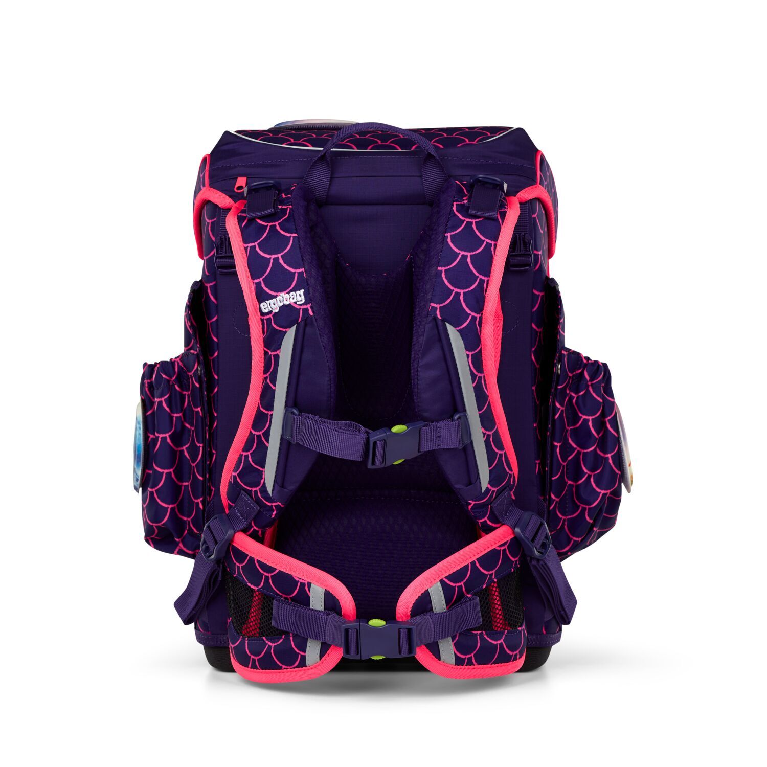 ergobag cubo light LUMI Edition Schulranzen Set 6-teilig 2025 PerlentauchBär