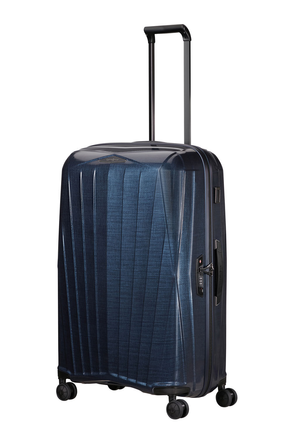 Samsonite Major-Lite Trolley mit 4 Rollen 77cm + GRATIS HOTELGUTSCHEIN Midnight Blue