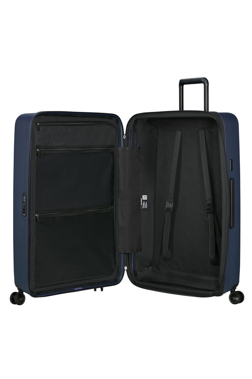 Samsonite Restackd Trolley mit 4 Rollen erweiterbar 81cm + GRATIS HOTELGUTSCHEIN Midnight Samsonite Restackd Trolley mit 4 Rollen erweiterbar 81cm + GRATIS HOTELGUTSCHEIN Midnight