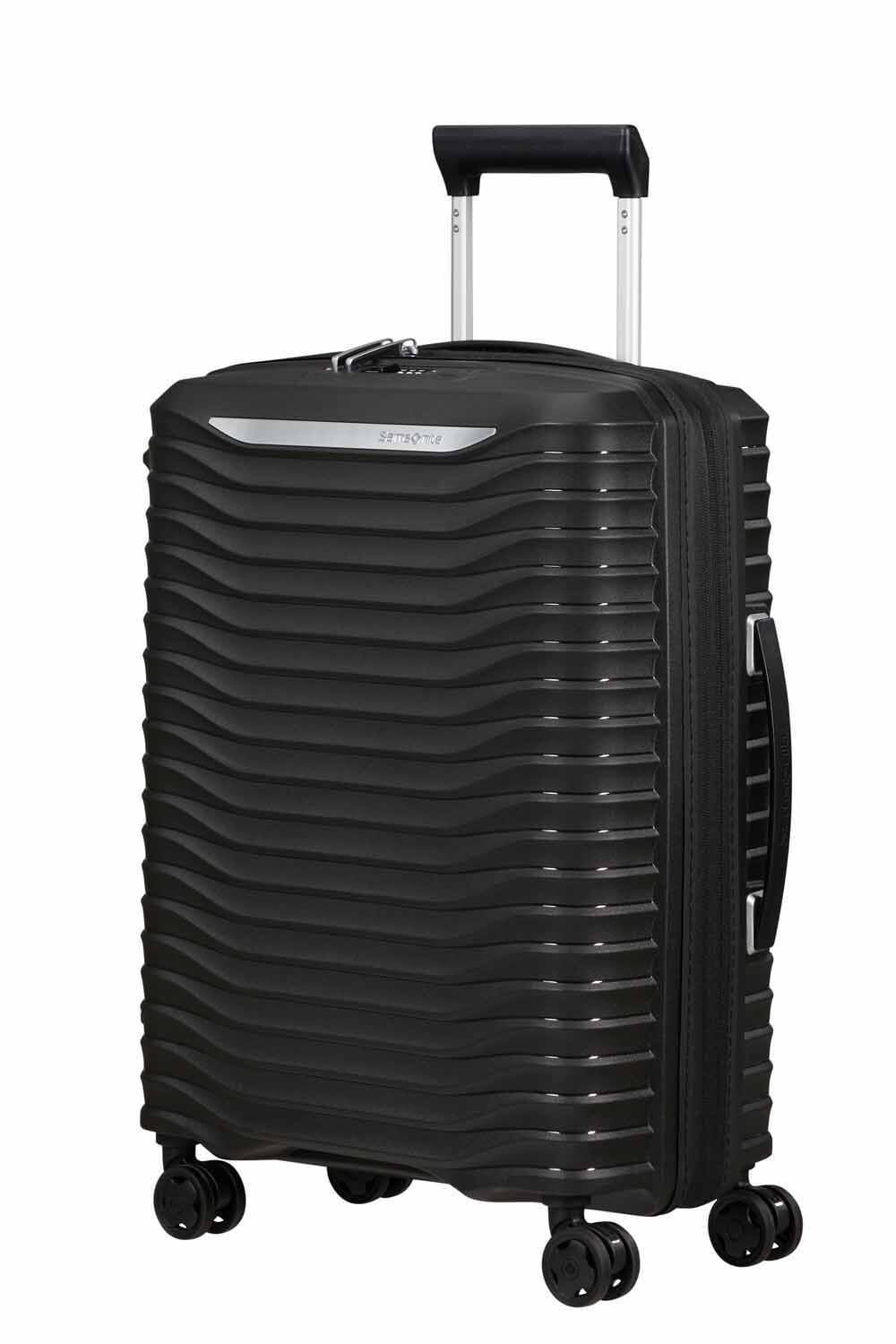 Samsonite Upscape Trolley mit 4 Rollen erweiterbar 55cm + GRATIS HOTELGUTSCHEIN Schwarz Samsonite Upscape Trolley mit 4 Rollen erweiterbar 55cm + GRATIS HOTELGUTSCHEIN Schwarz