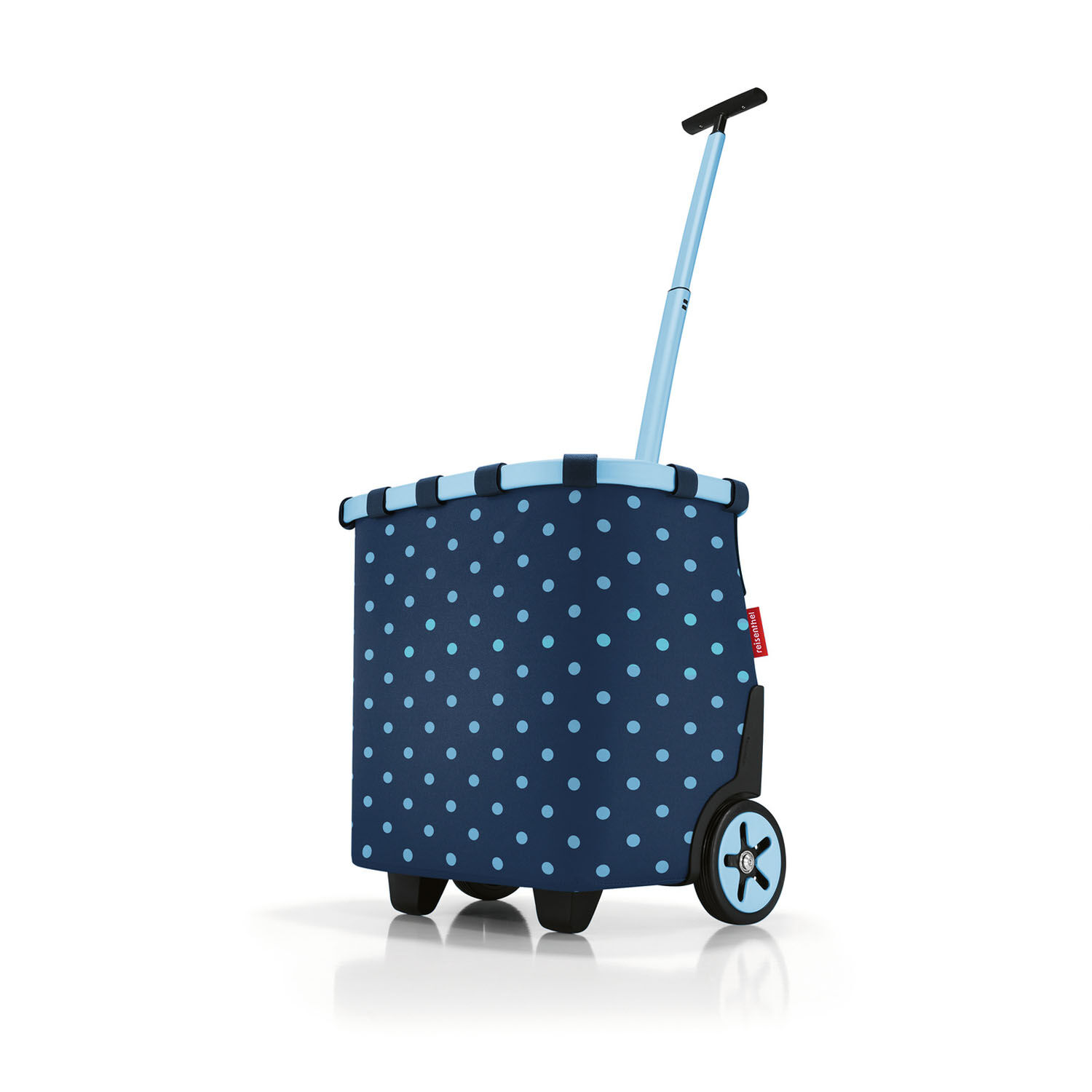 Reisenthel Shopping carrycruiser frame mixed dots blue