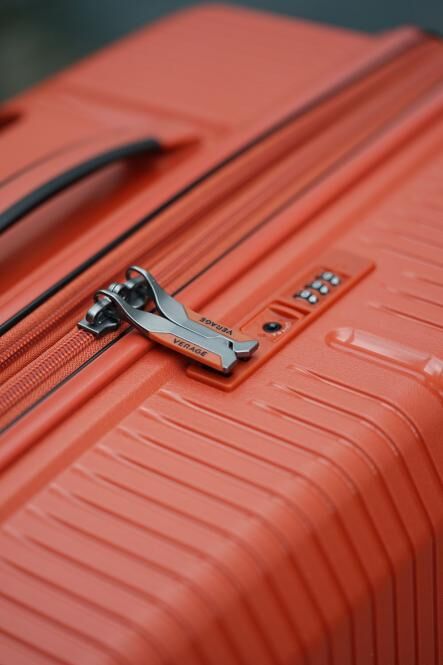 Verage Rome Trolley Medium Check-in sunset Orange